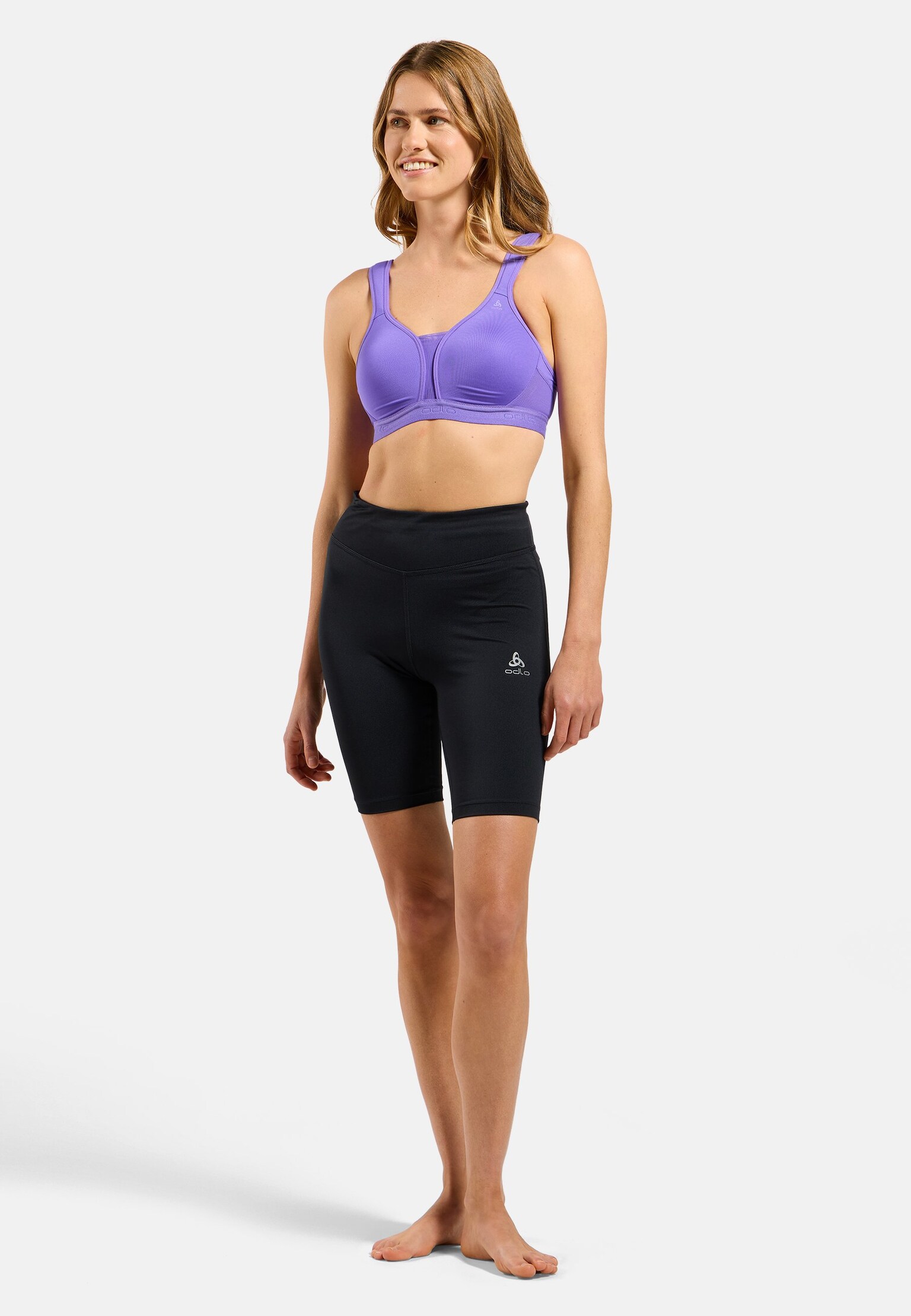 The women's padded high sports bra
