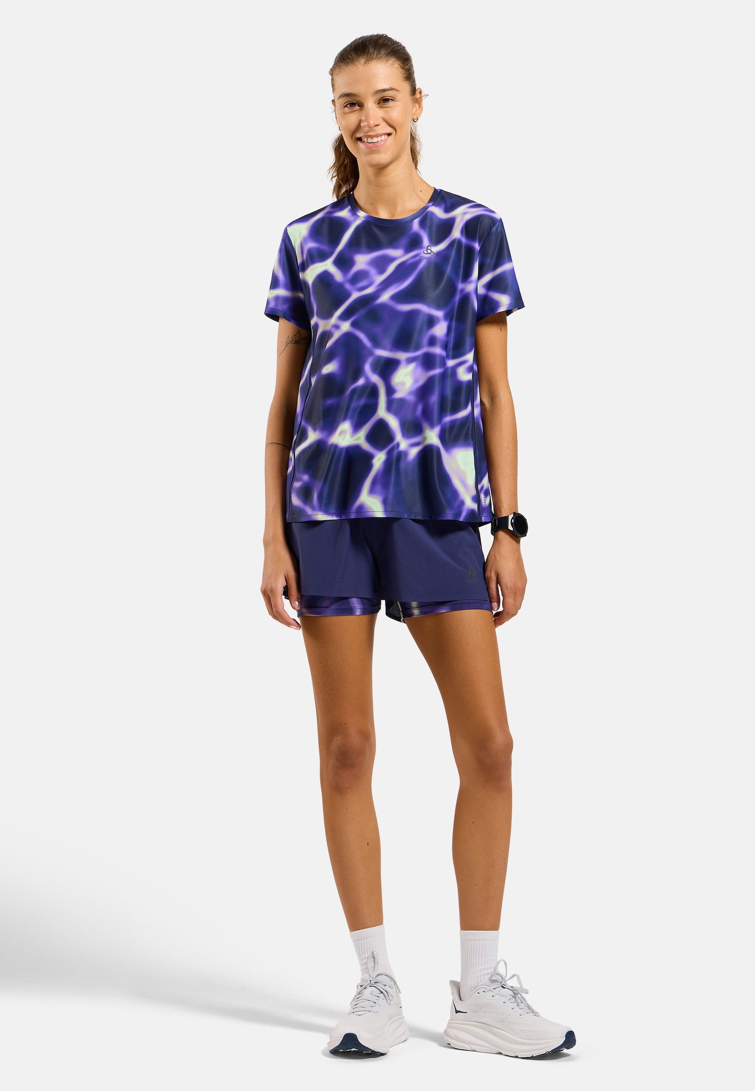 Zeroweight 3 Inch 2-in-1 Laufshorts mit Print