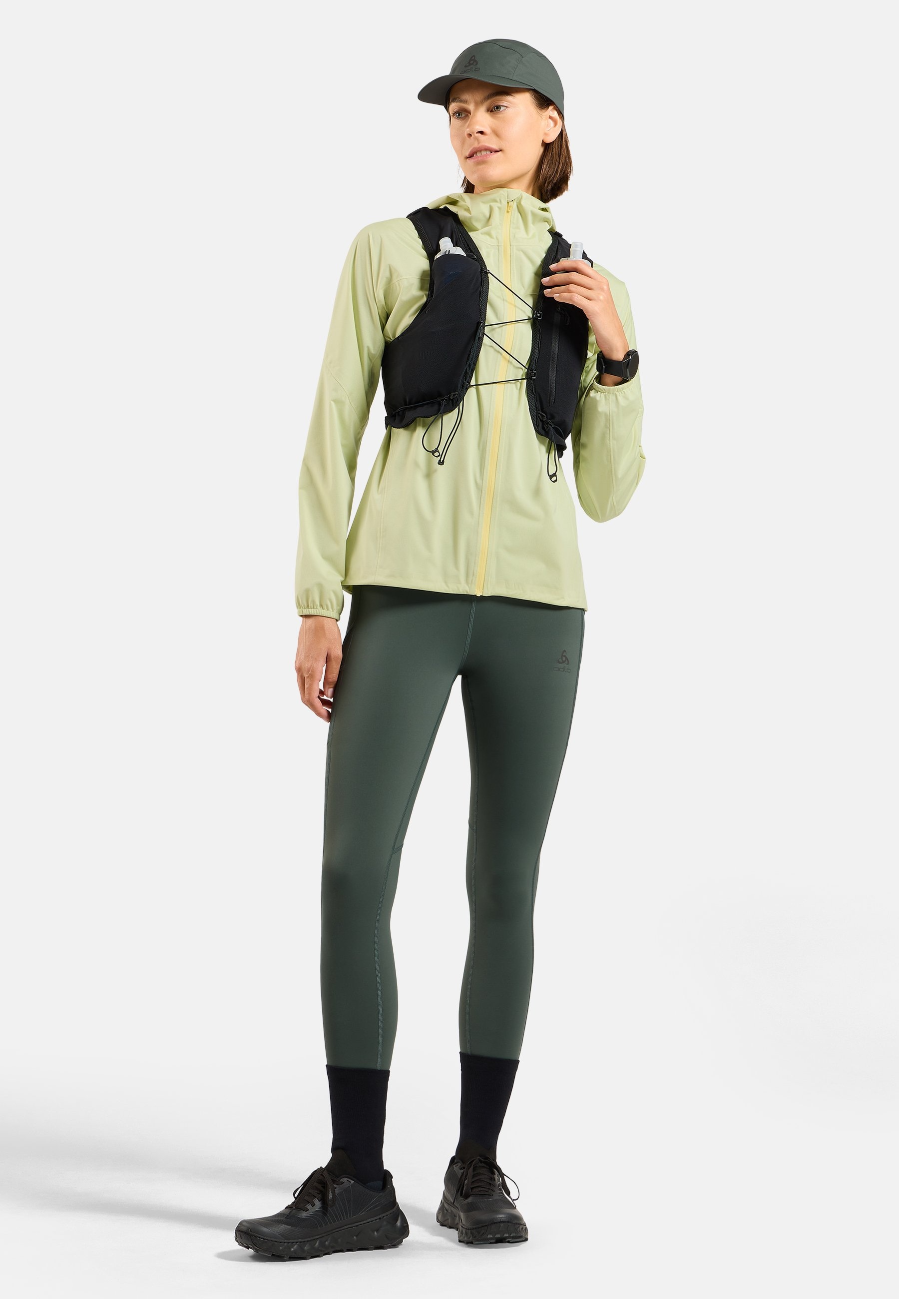 The X-Alp Performance Knit waterproof running jacket in
