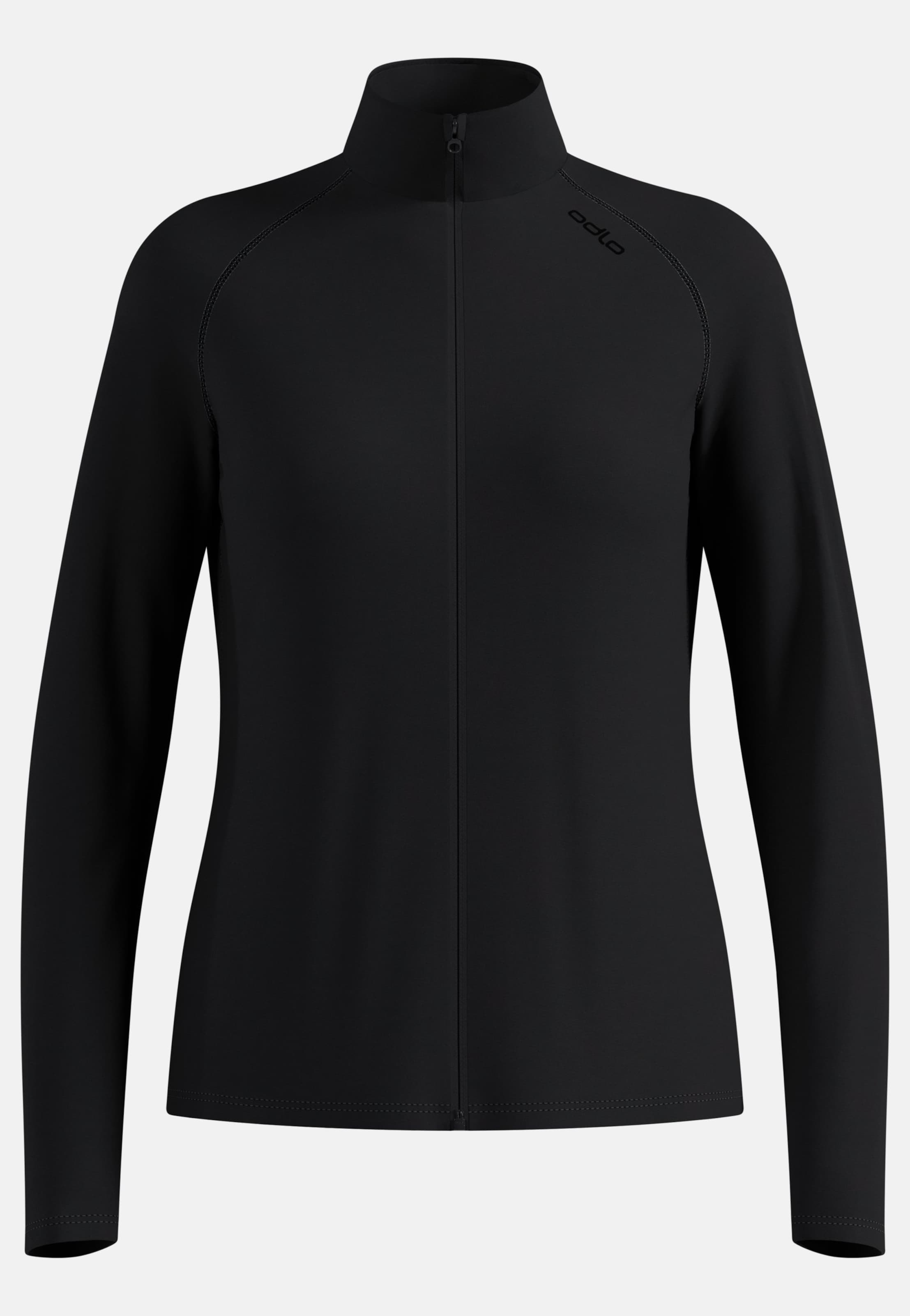 Odlo Essential Warm Mid Layer Full-Zip für Damen - Wandern, Ski & Snow - schwarz, S