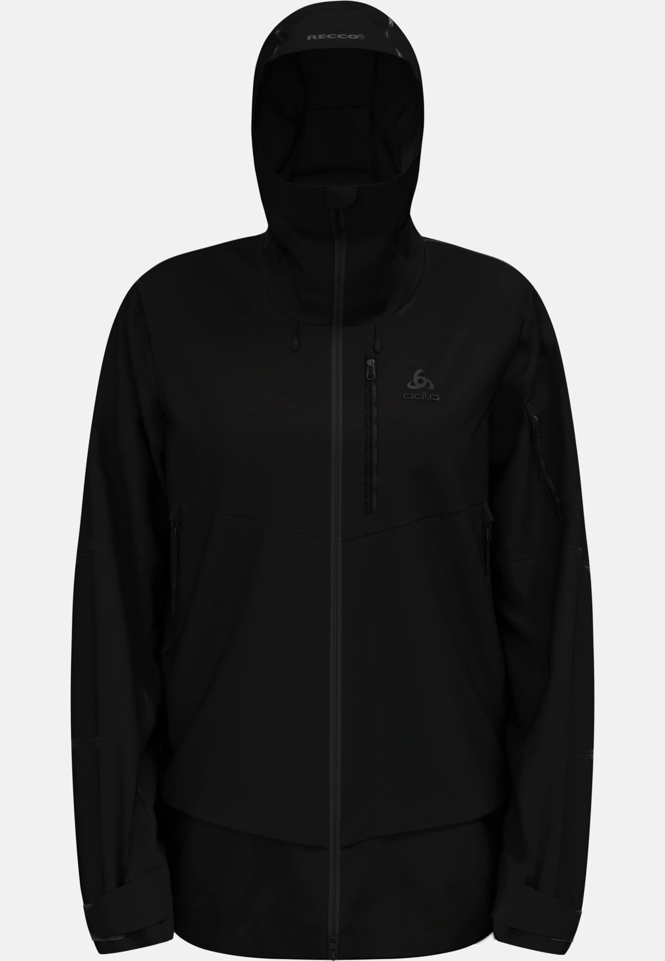 Odlo X-Alp 3L Hardshell Ski-Jacke für Damen, M, schwarz