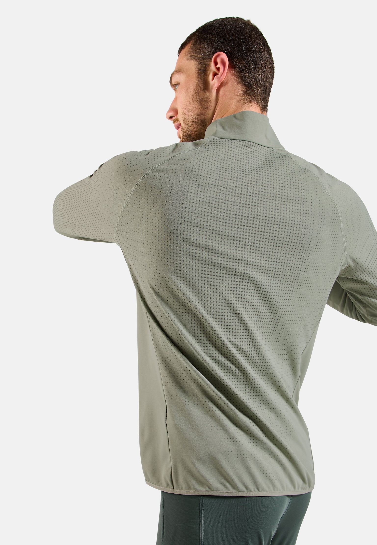 Zeroweight Warm Running Half-Zip Mid Layer