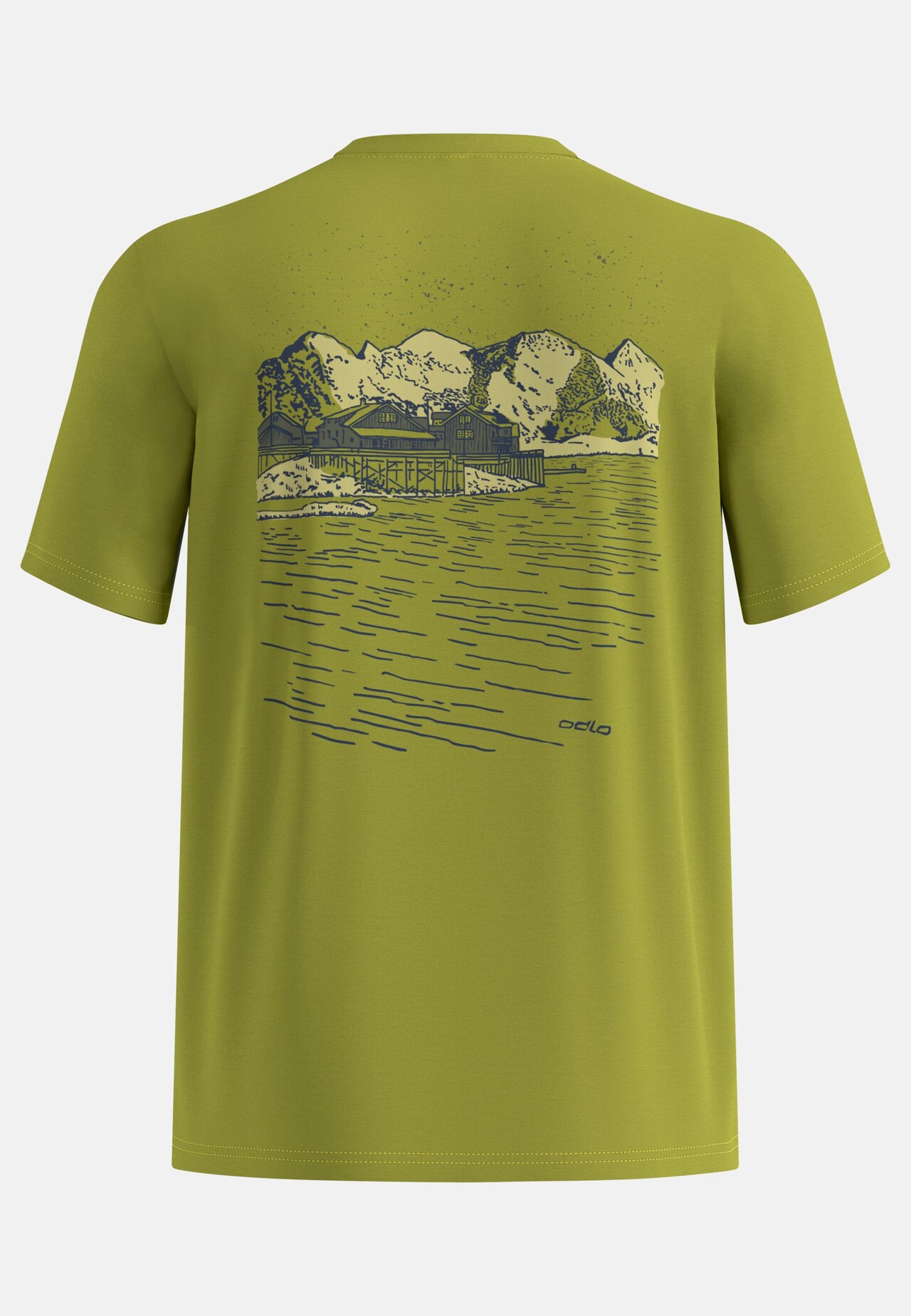 T-shirt THERE’S MORE OUT THERE in misto cotone