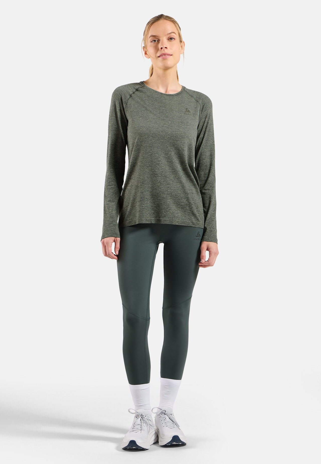 T-shirt manches longues de running Essential Seamless
