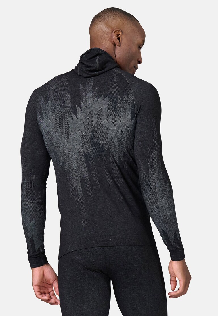 The Kinship Performance Wool Warm Base Layer with Facemask