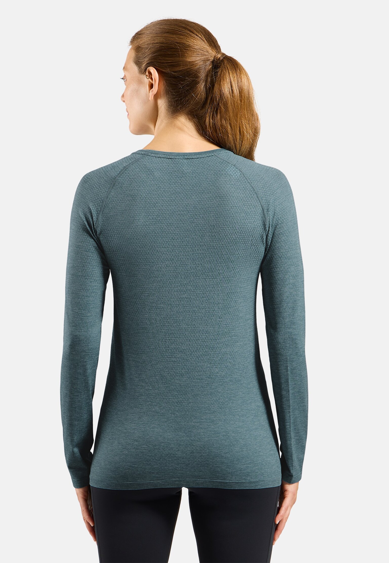 Essential Seamless Hardloop Shirt met Lange Mouwen