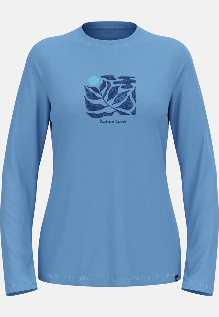 The Ascent merino 200 nature lover long sleeve t-shirt