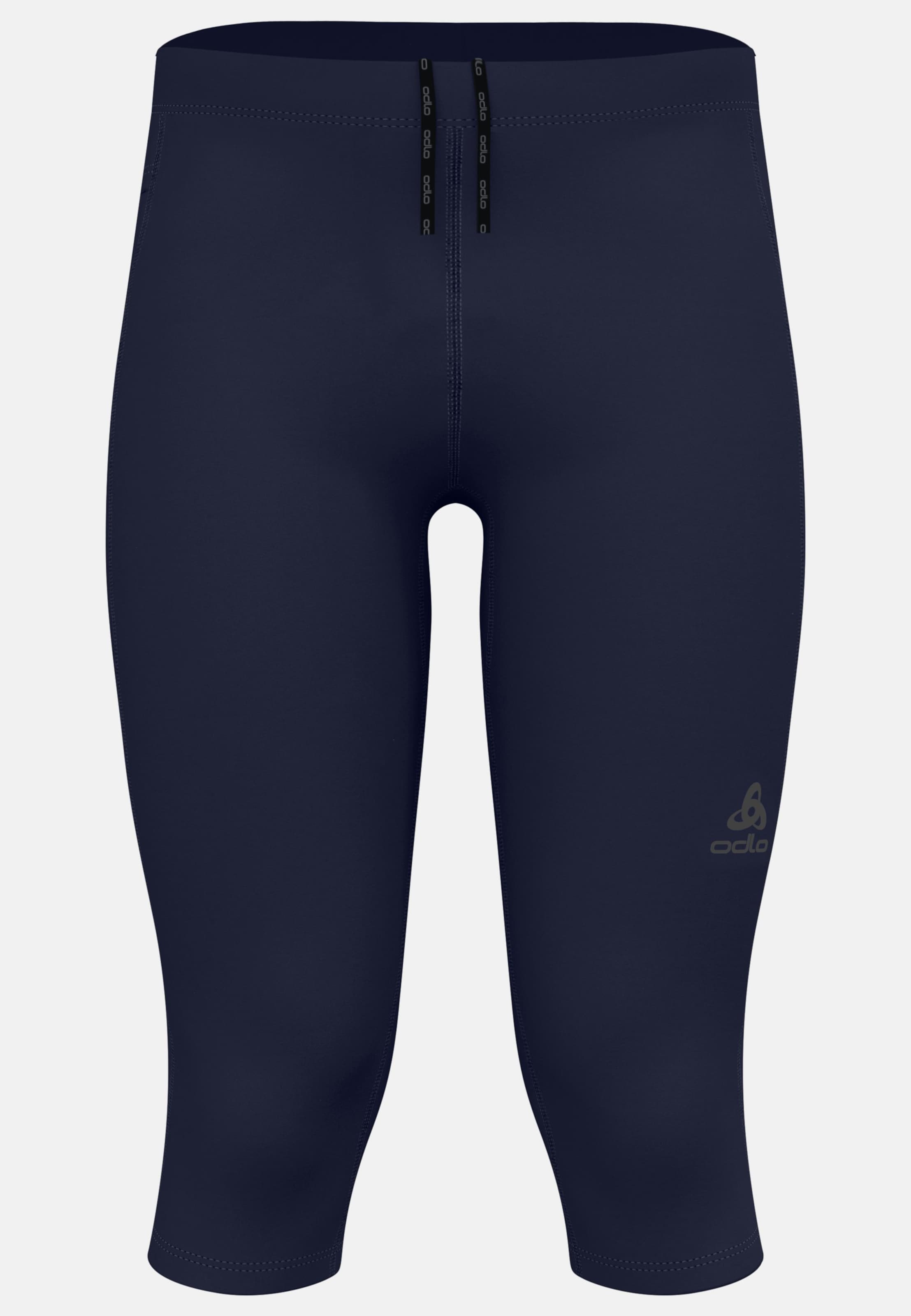 Odlo Essentials 3/4-Lauftights für Herren, XL, marineblau