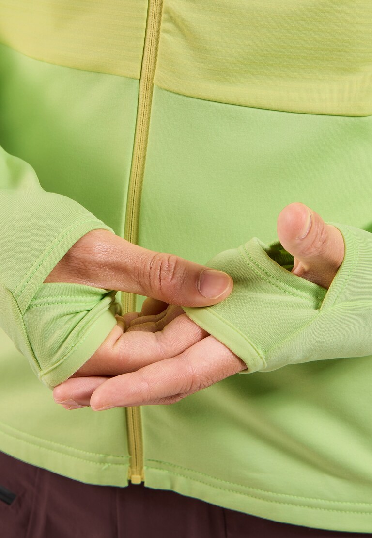 The Descent Ceramiwarm zippered mid layer