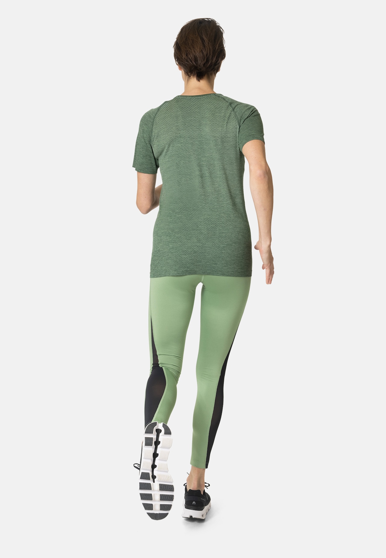 T-shirt da running Essential Seamless