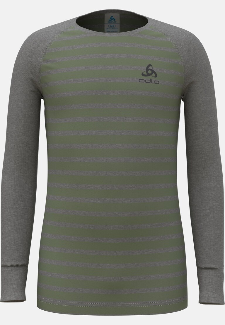 The Active Warm Kids' Stripes Base Layer Top
