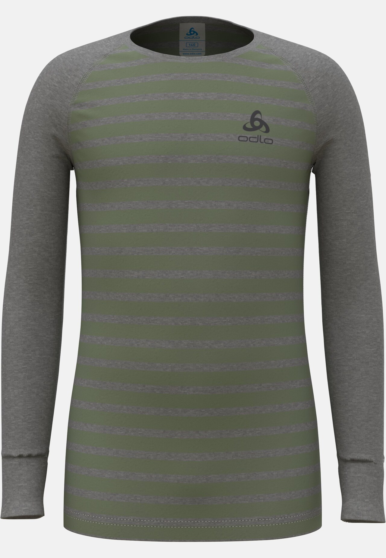 Active Warm Kids Stripes Base Layer Top