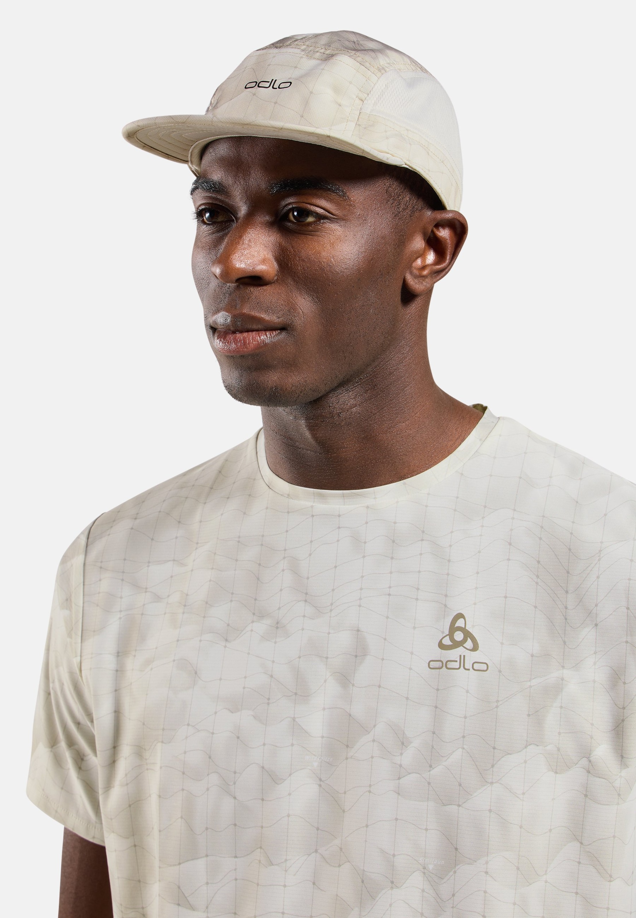 Odlo Performance Light Print Cap - Running - beige, S/M