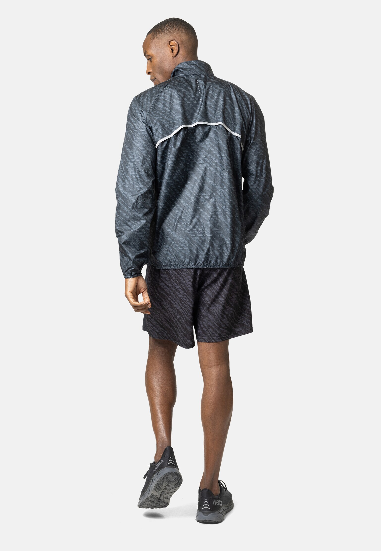 The Zeroweight print running jacket