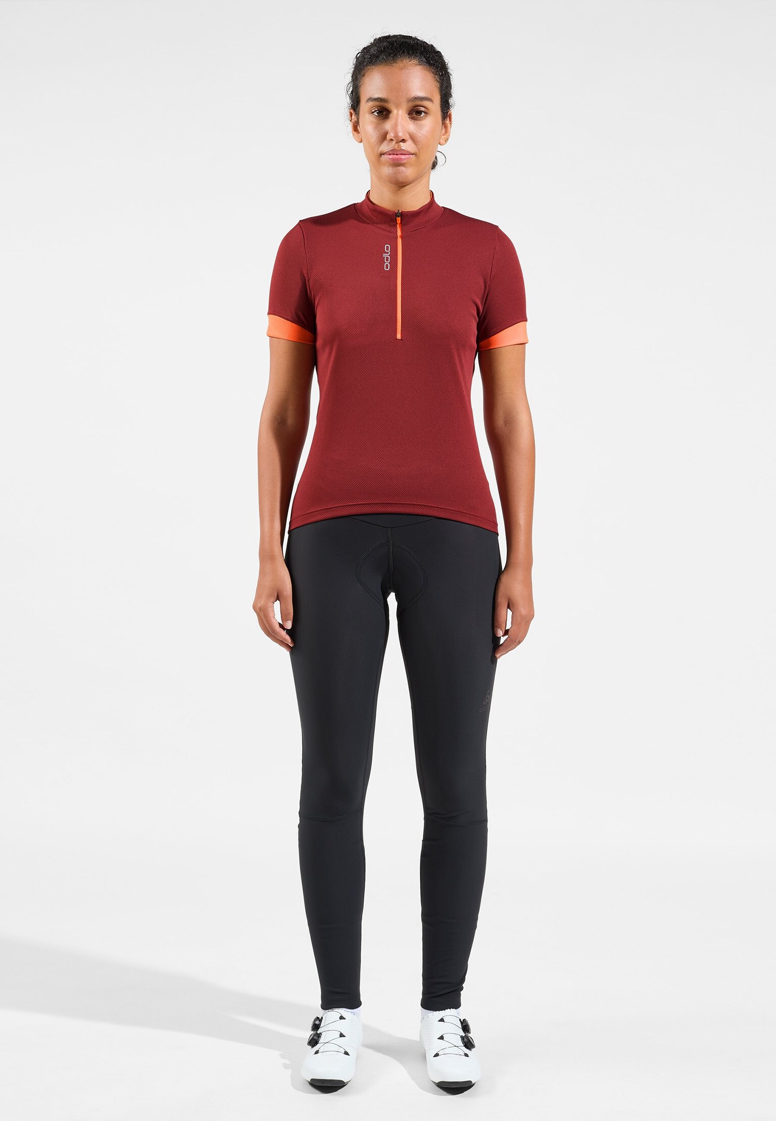 T-Shirt Da Ciclismo Essential Half-Zip