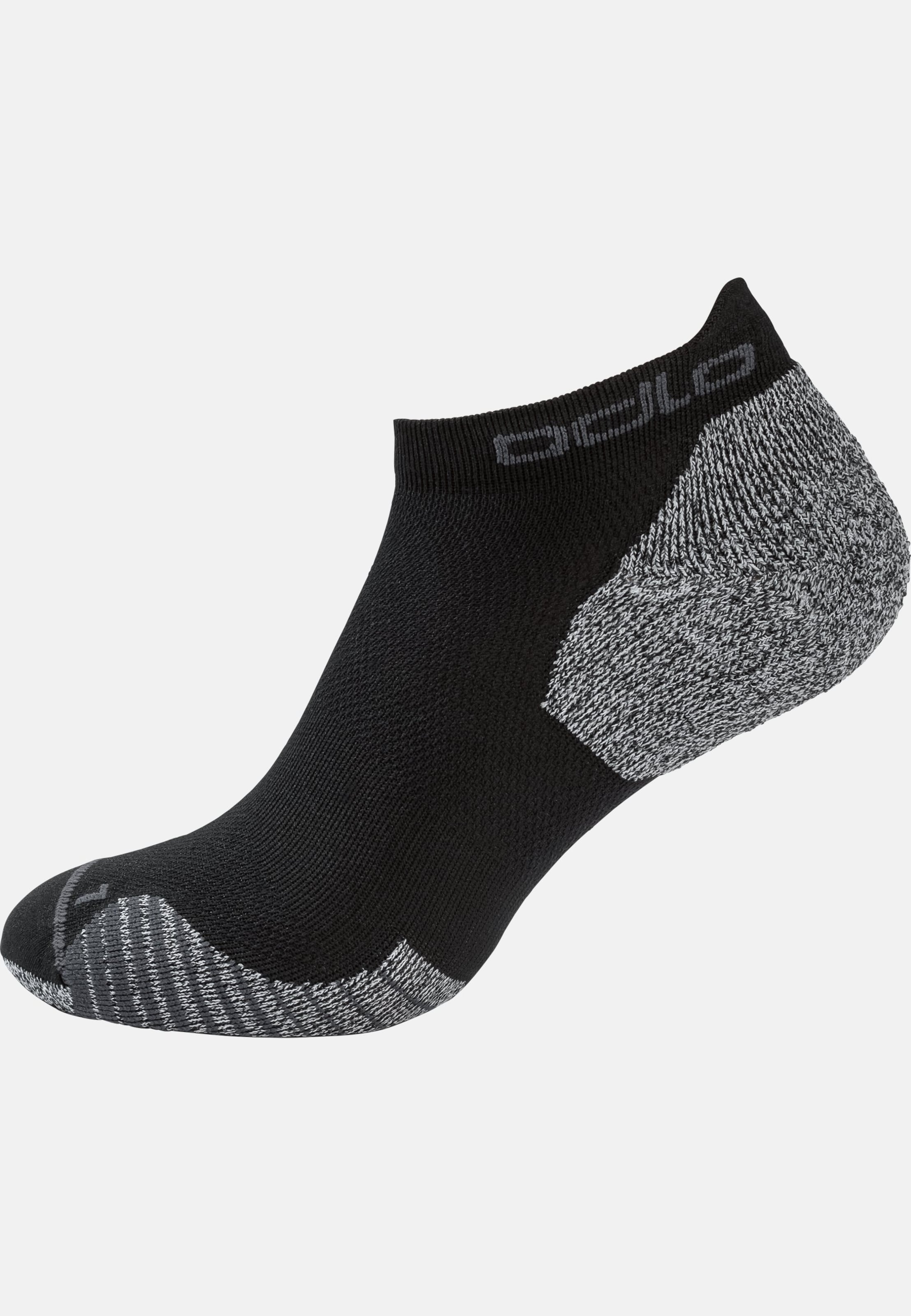 Odlo Kurze Ceramicool Socken, 36-38, schwarz