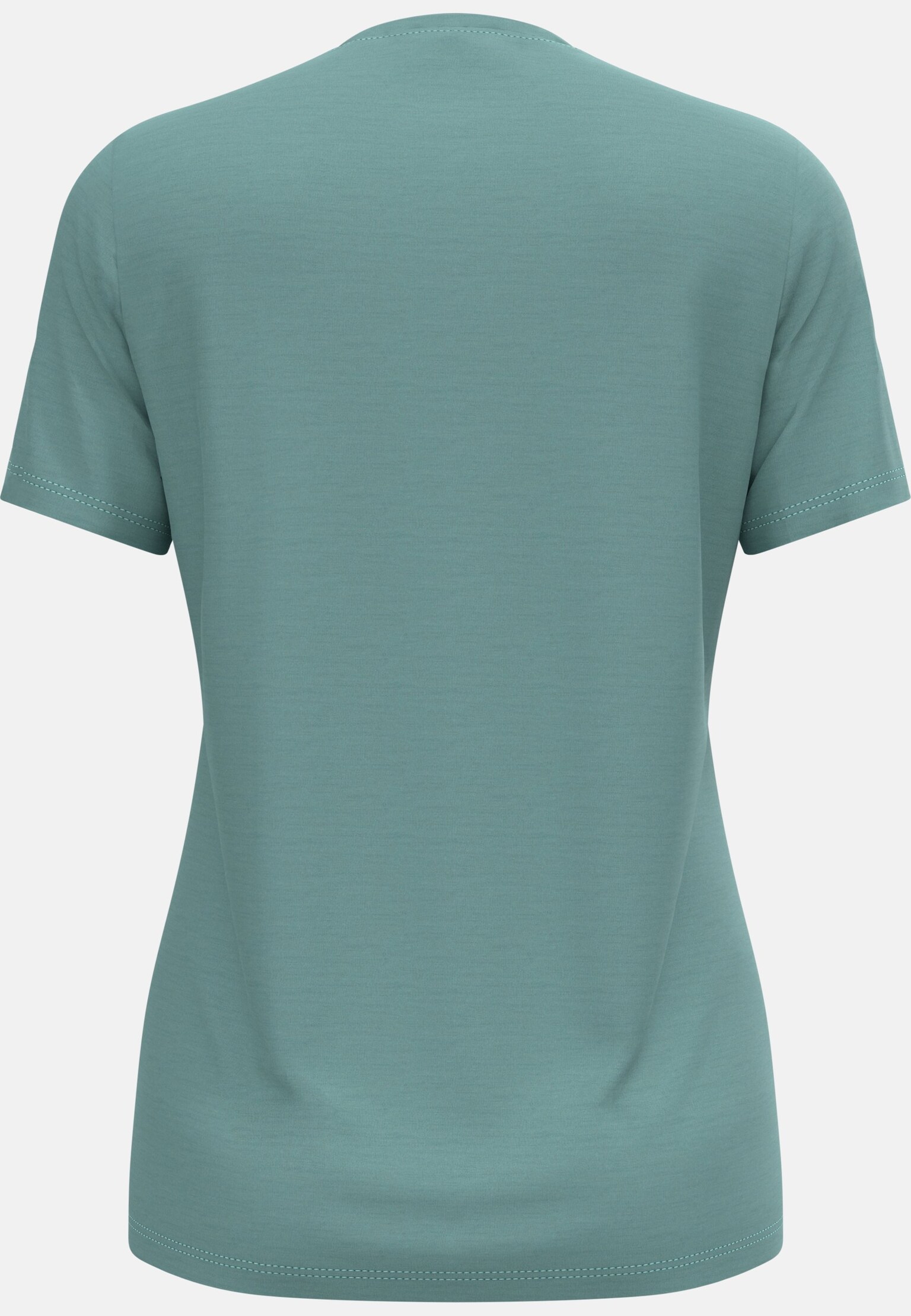 T-shirt Ascent merino 160 con stampa alberi e logo