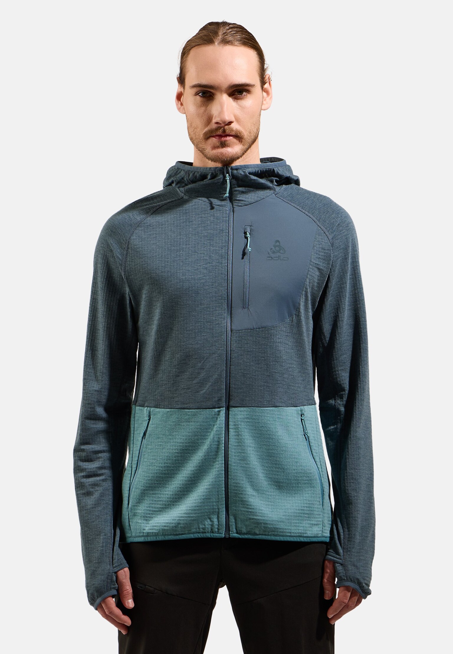 The Ascent mid layer hooded zip