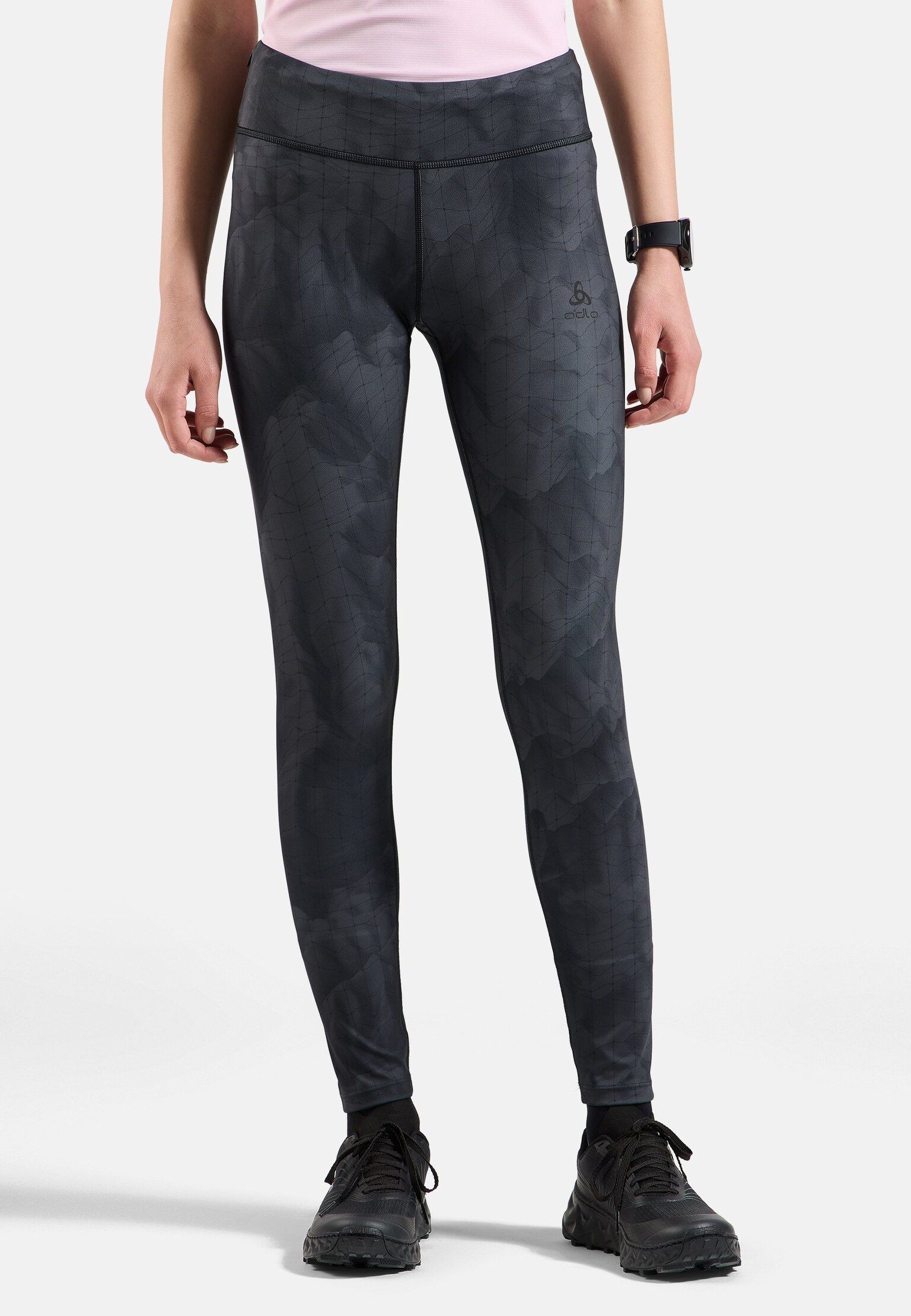 The Zeroweight hyper print running tights