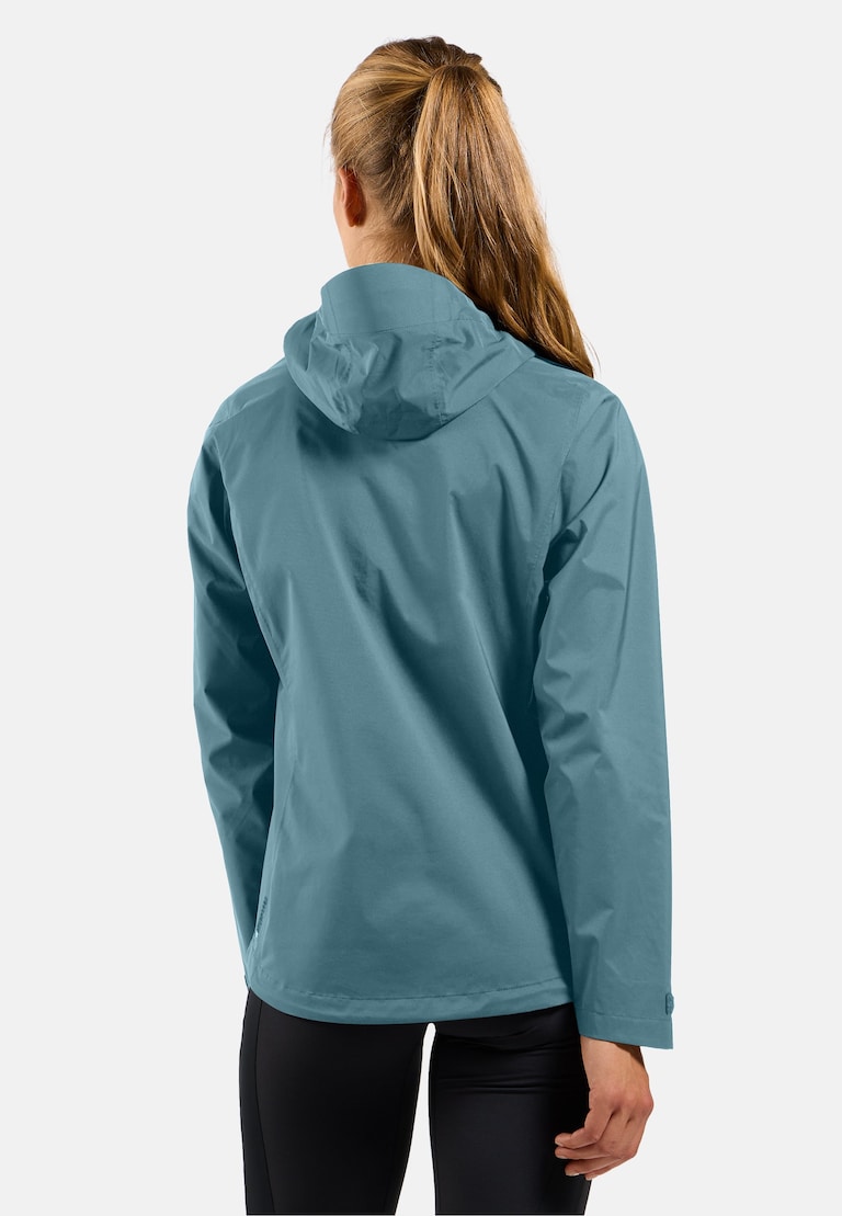 The women's Aegis 2.5L waterproof hardshell jacket