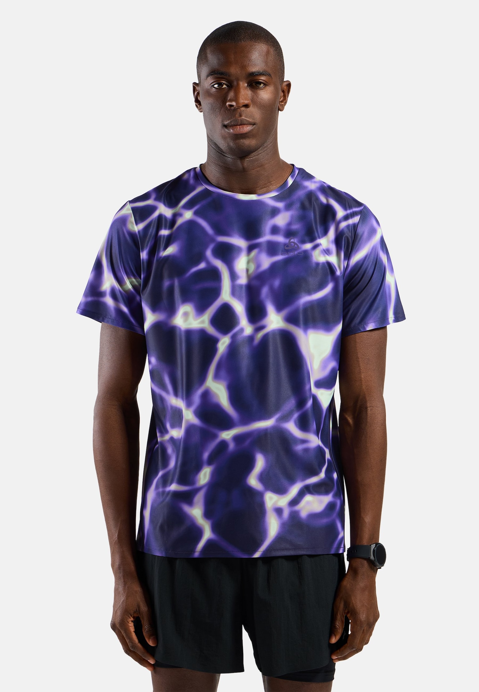 Zeroweight Chill-Tec Print Hardloop T-Shirt