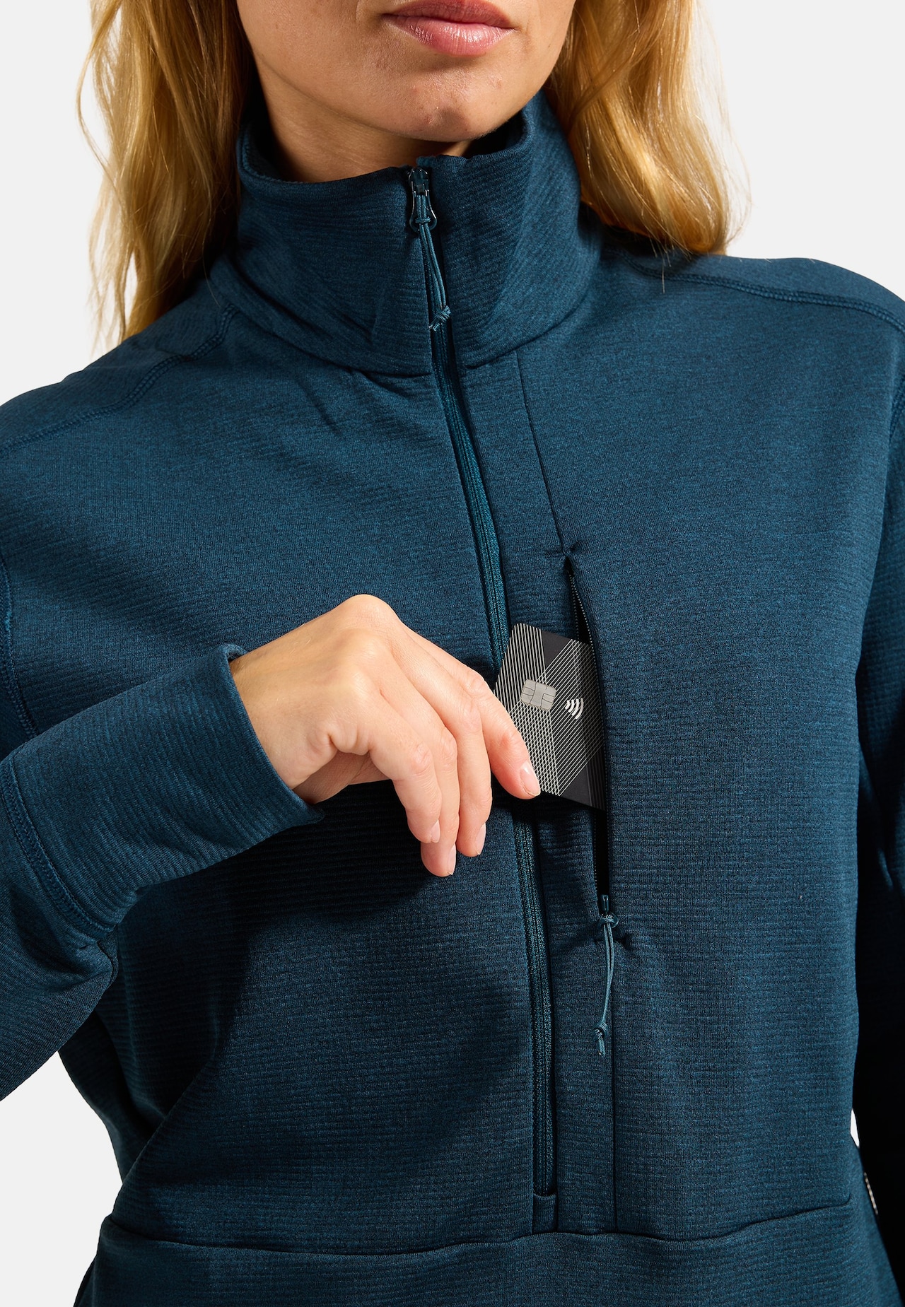 Grid-Fleece-Mid Layer Half-Zip