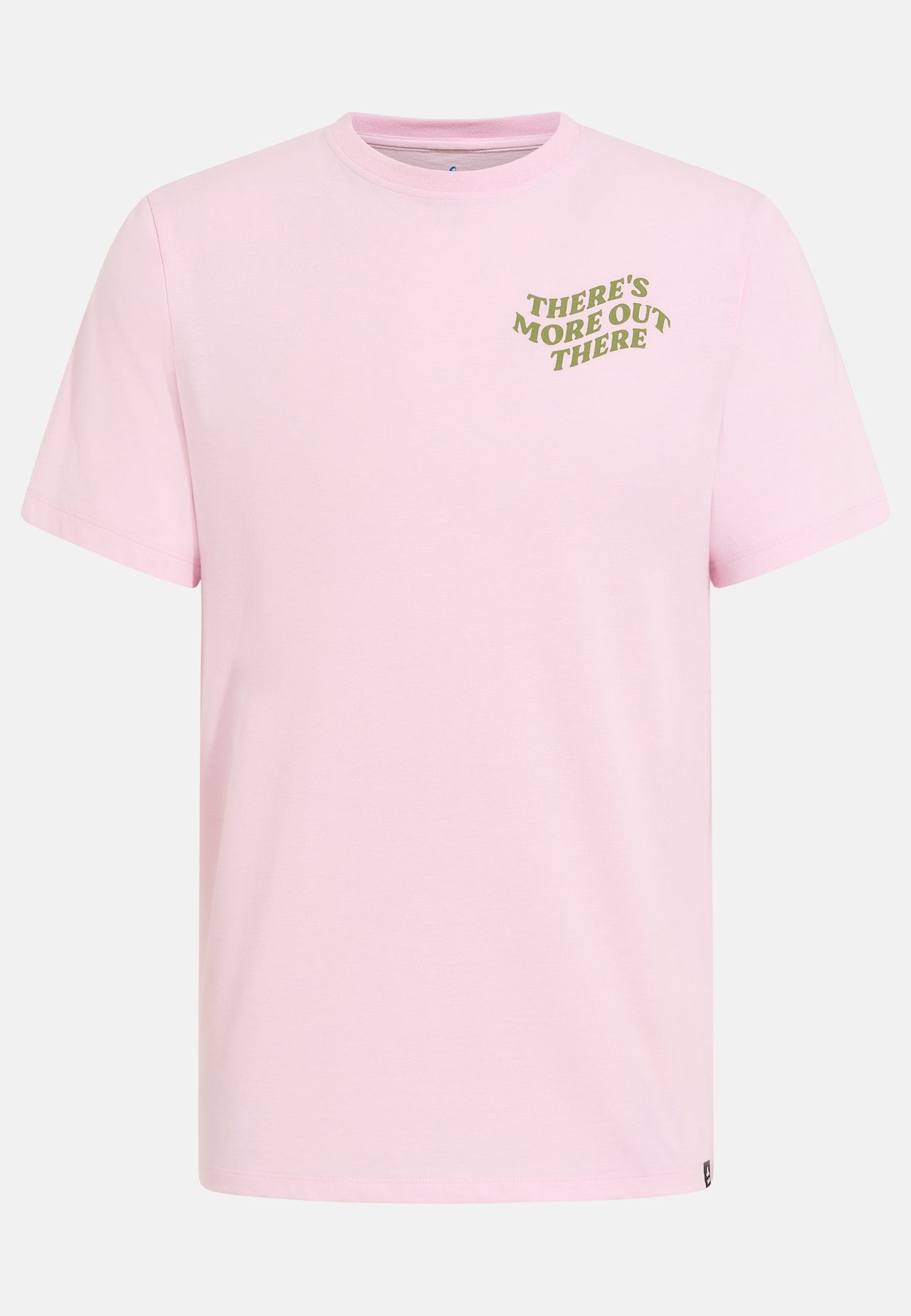 T-shirt THERE’S MORE OUT THERE in misto cotone