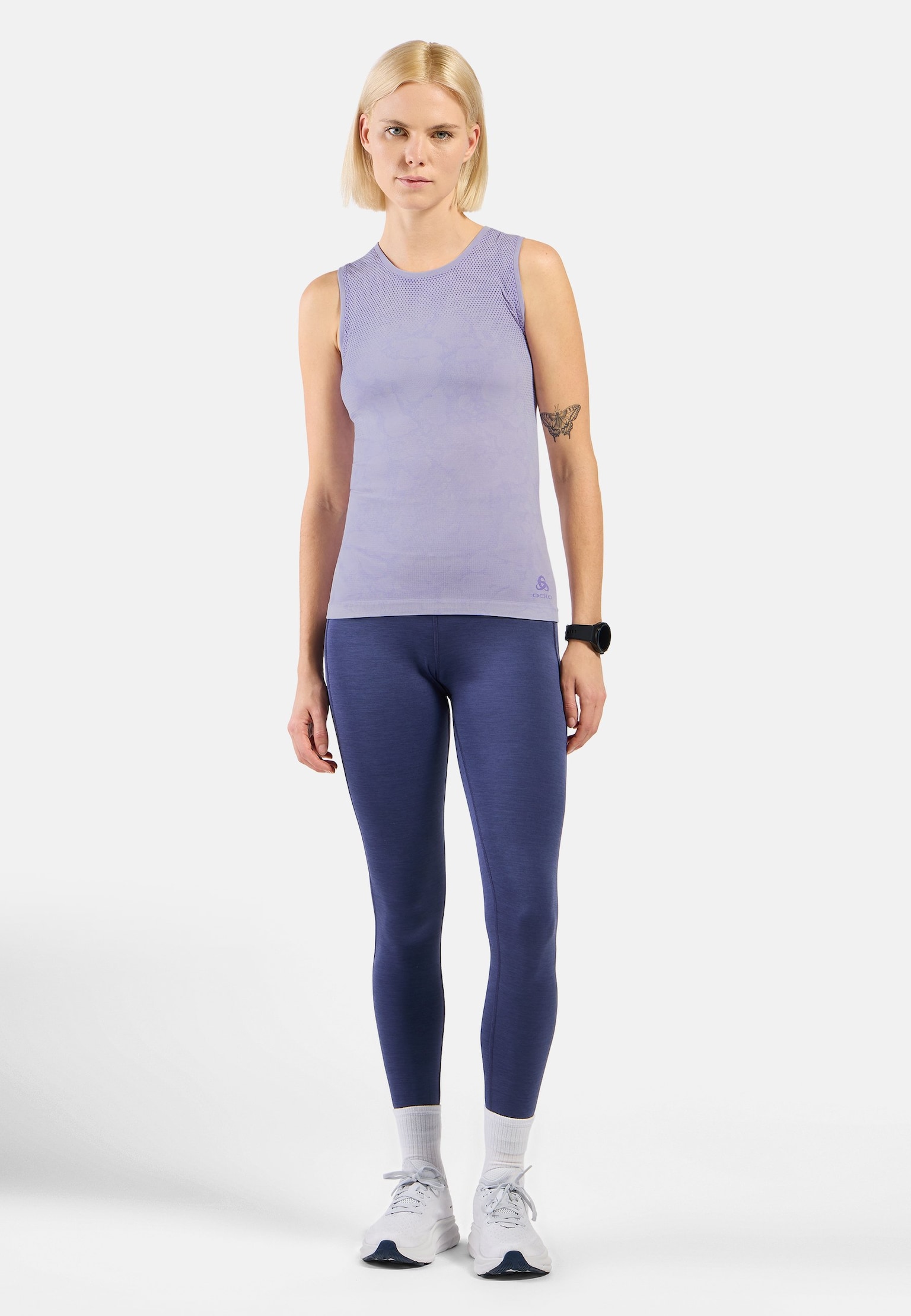 Melierte Active 365 Trainings-Tights