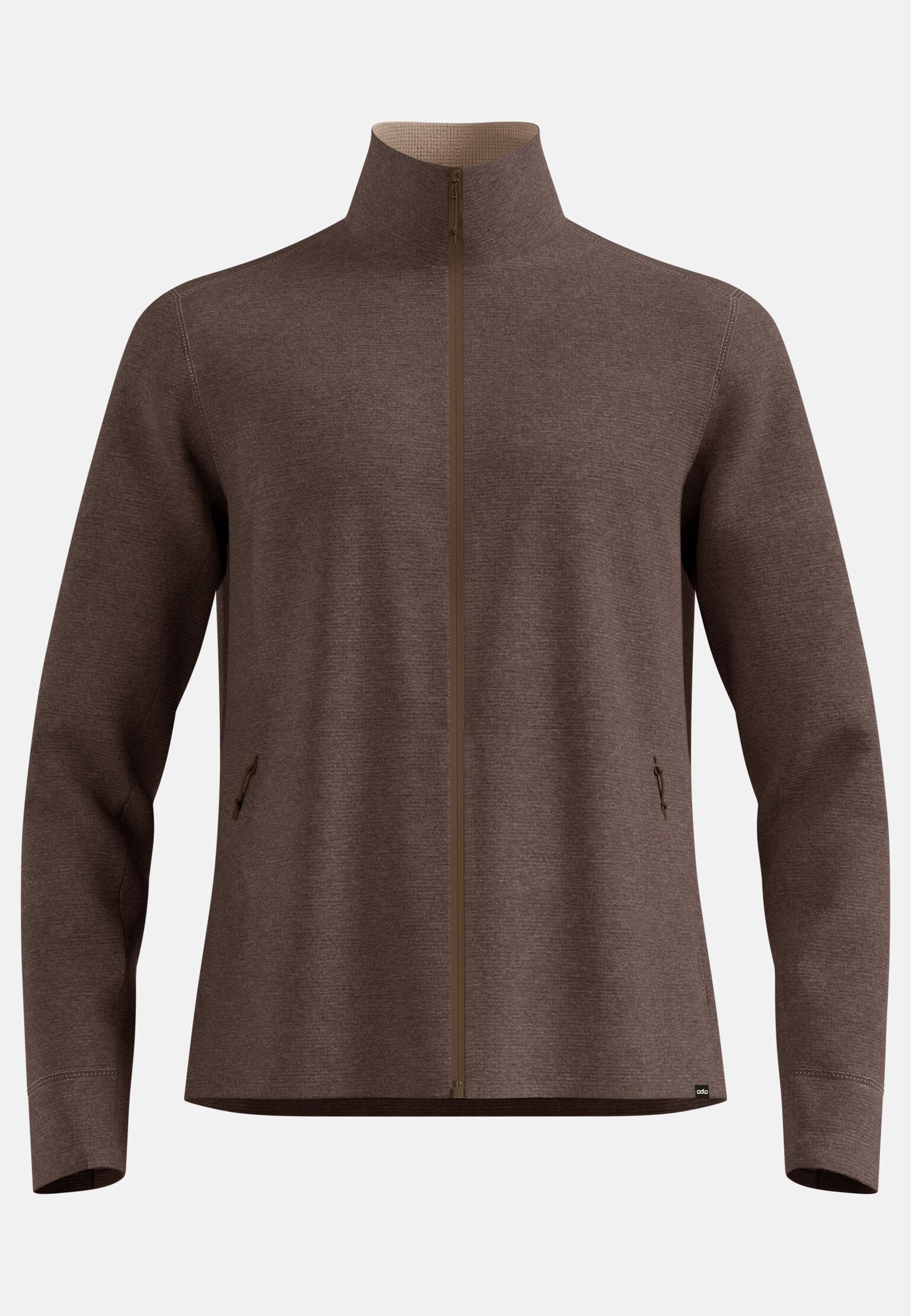 Mid Layer Full-Zip Grid Fleece