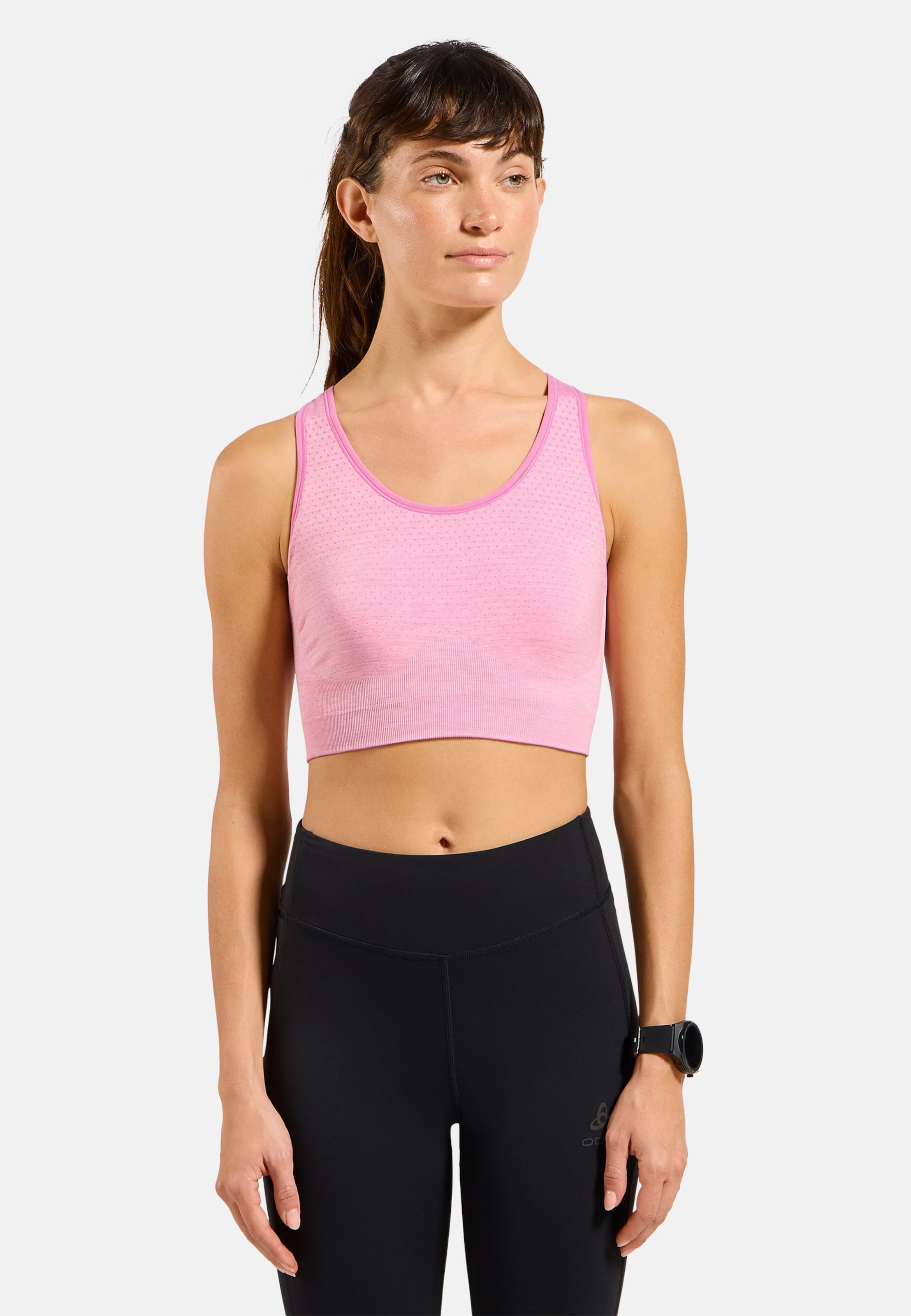 Odlo Seamless Sport-BH mit mittlerem Halt für Damen, XS, pink