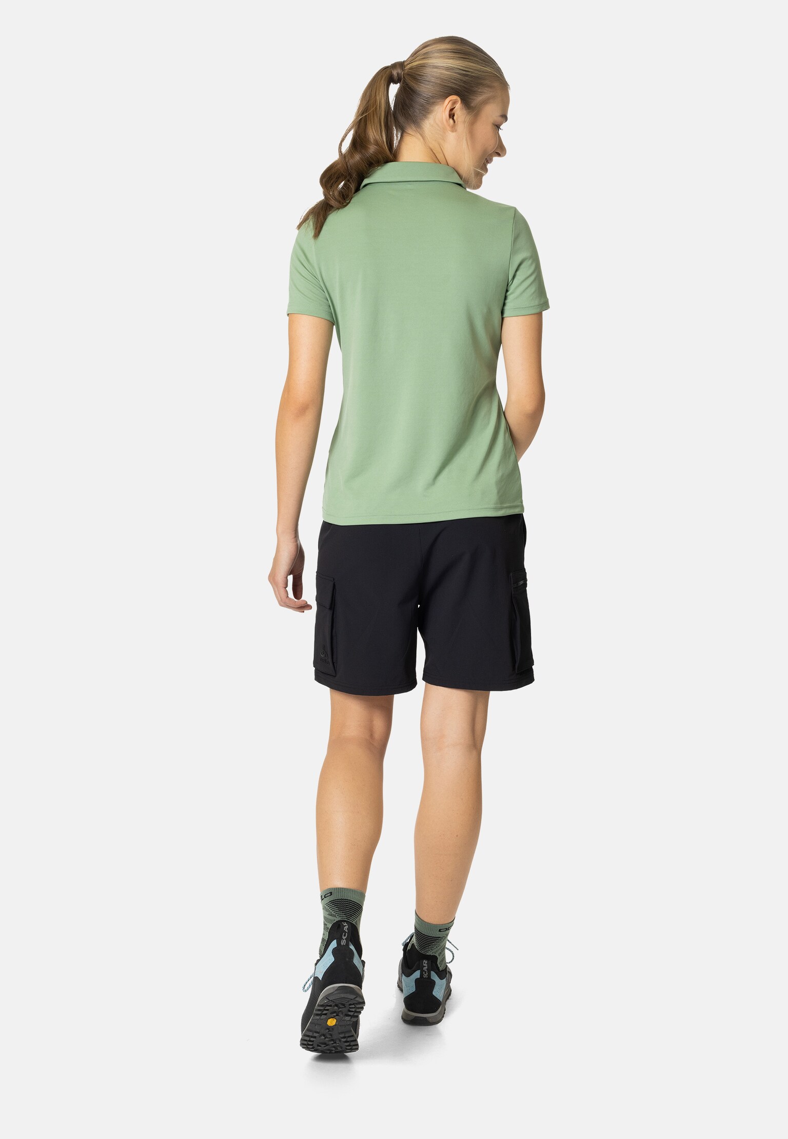 Cardada-poloshirt voor dames