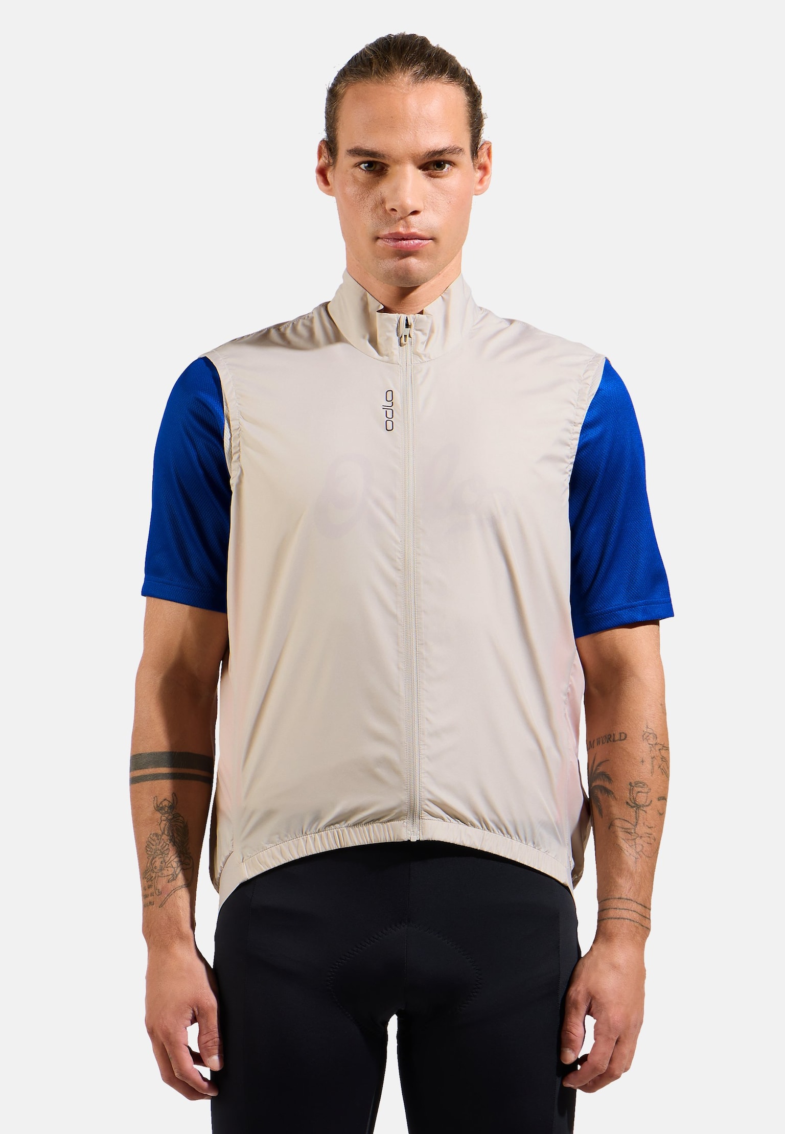 Veste sans manches coupe-vent de cyclisme Essentials