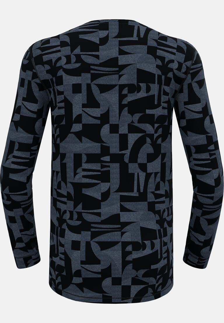 The Natural Merino Warm Jacquard Base Layer Top