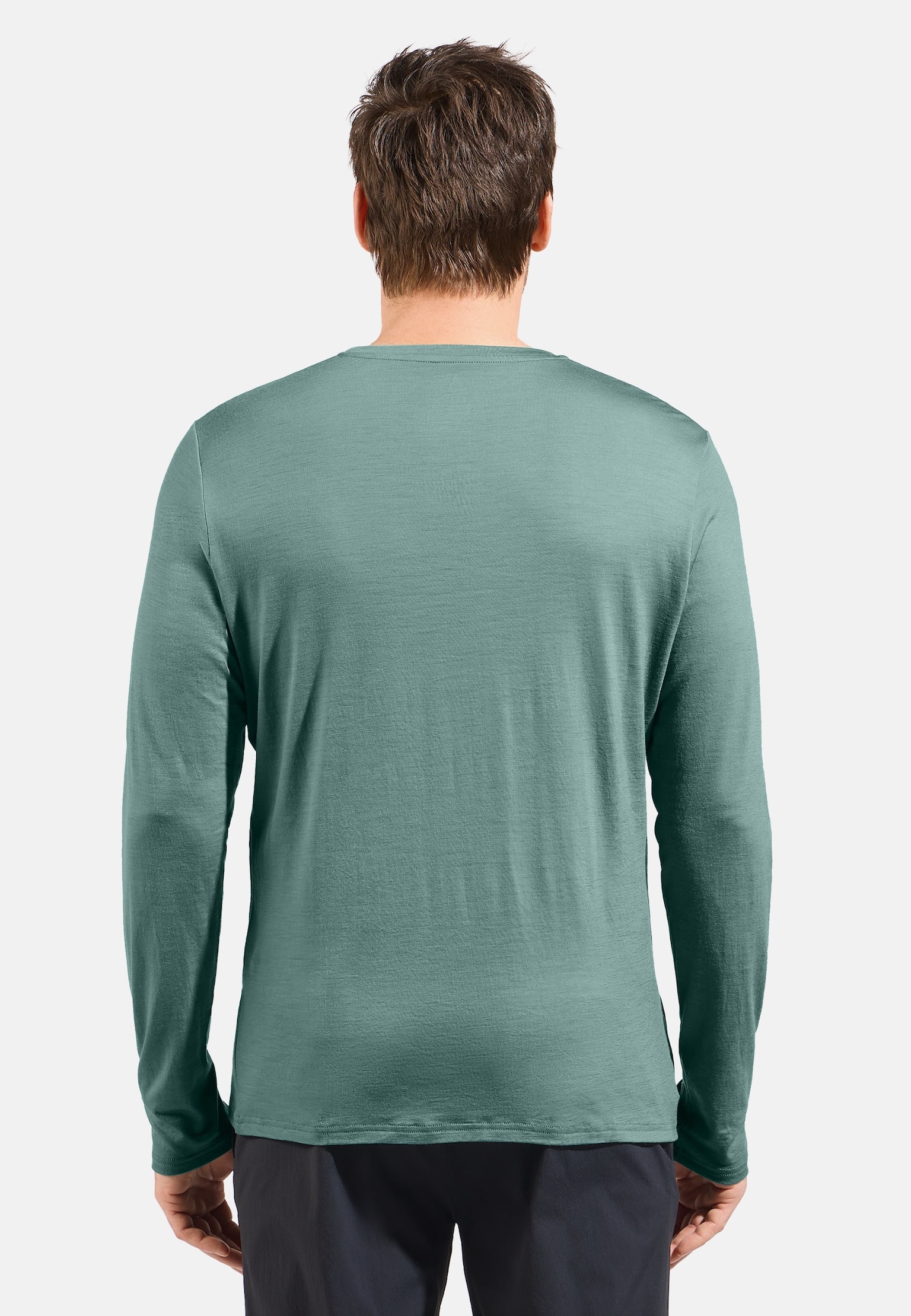Ascent Merino 160 Langarmshirt mit Matterhorn-Motiv