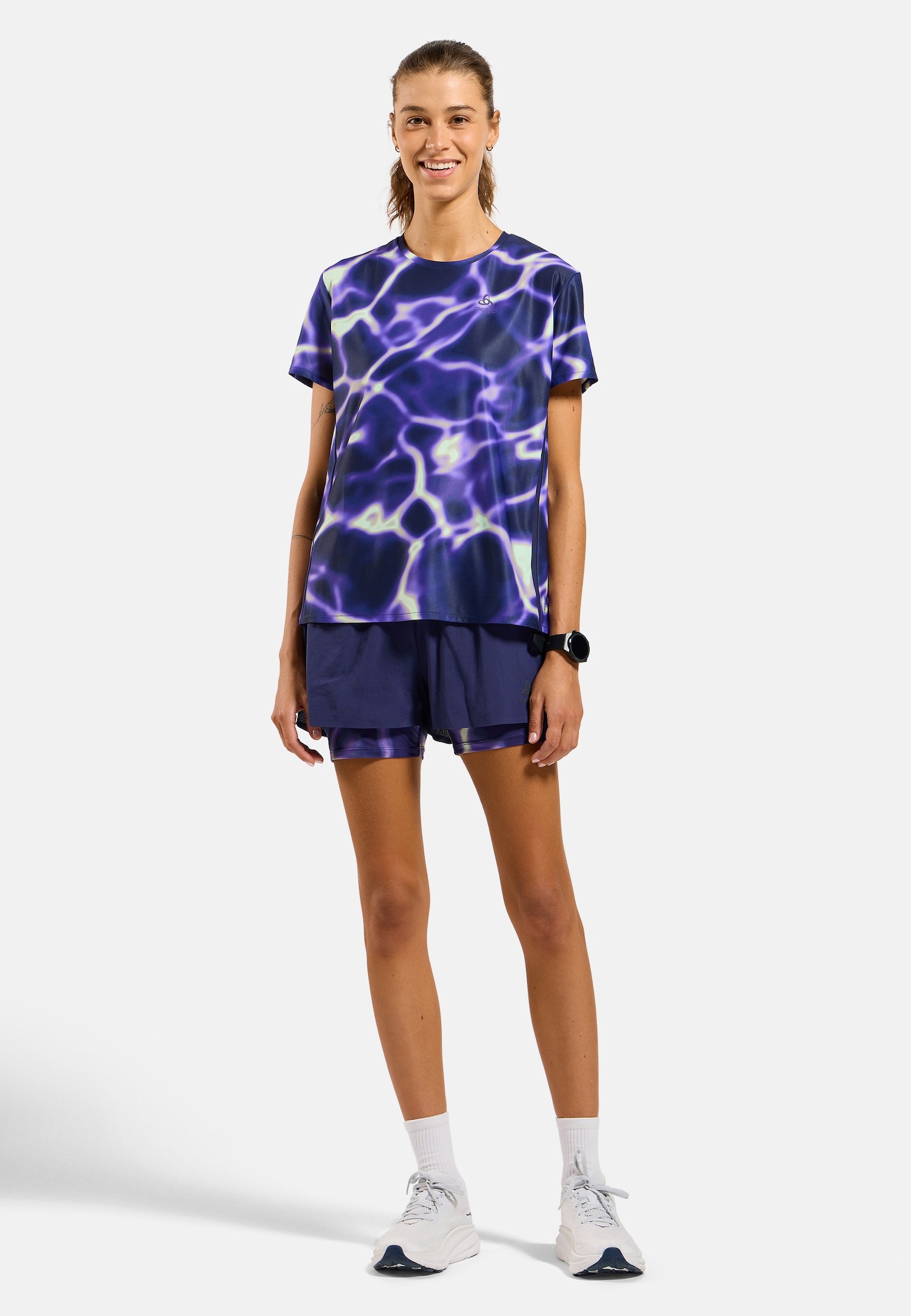 Zeroweight Chill-Tec Print Running T-Shirt