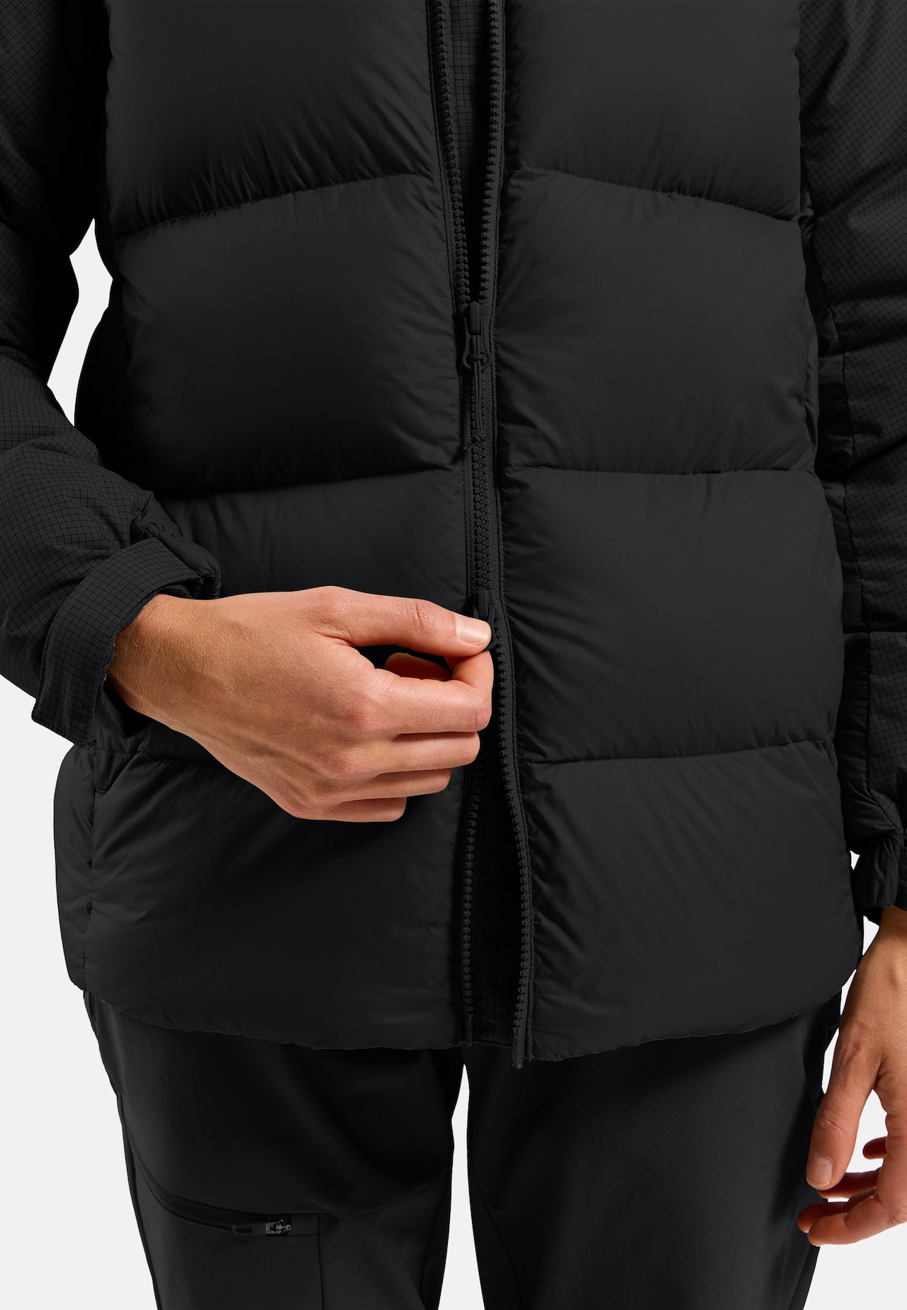 Down Hooded Insulated Jacket