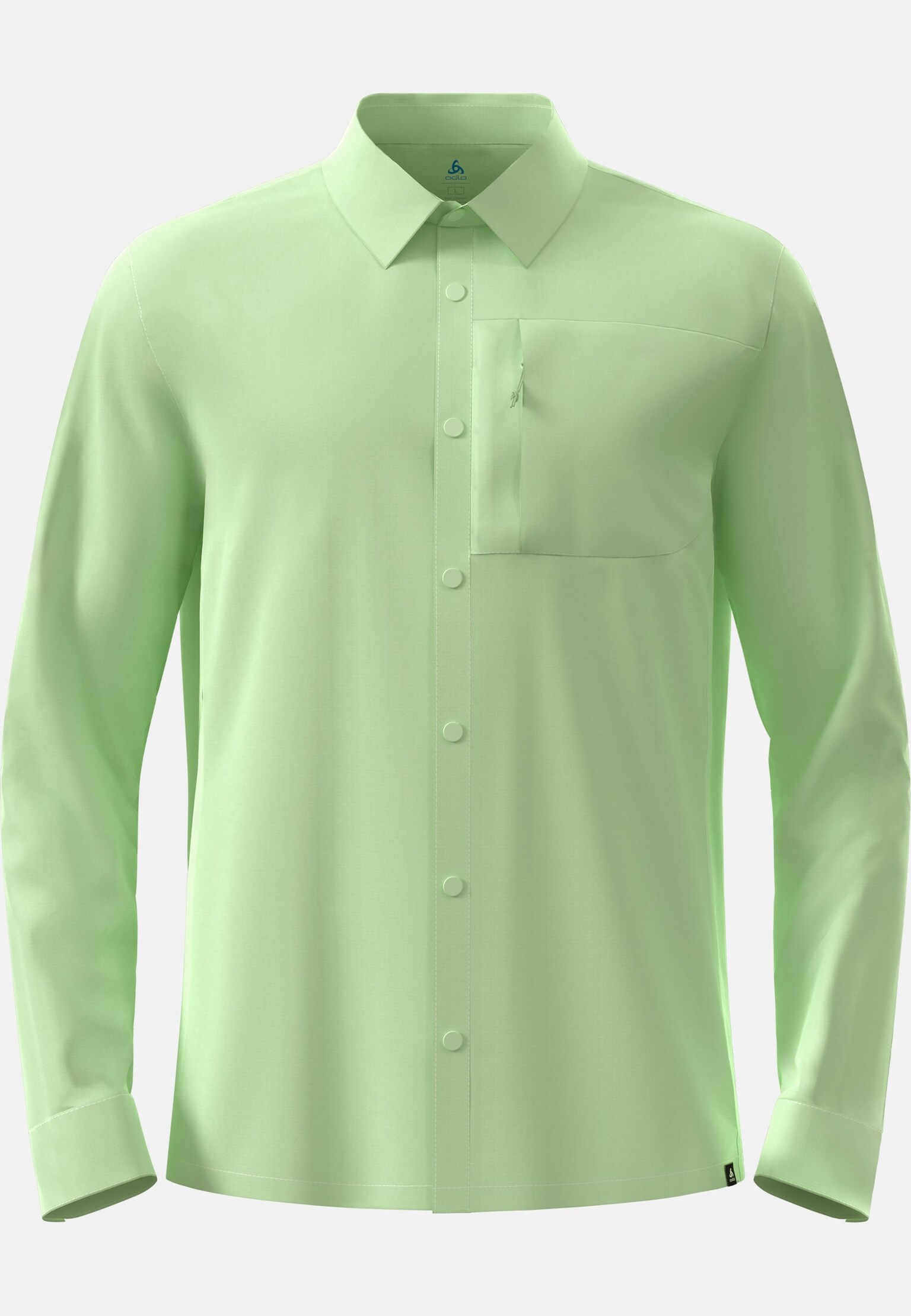 Essentials wandeloverhemd met lange mouwen