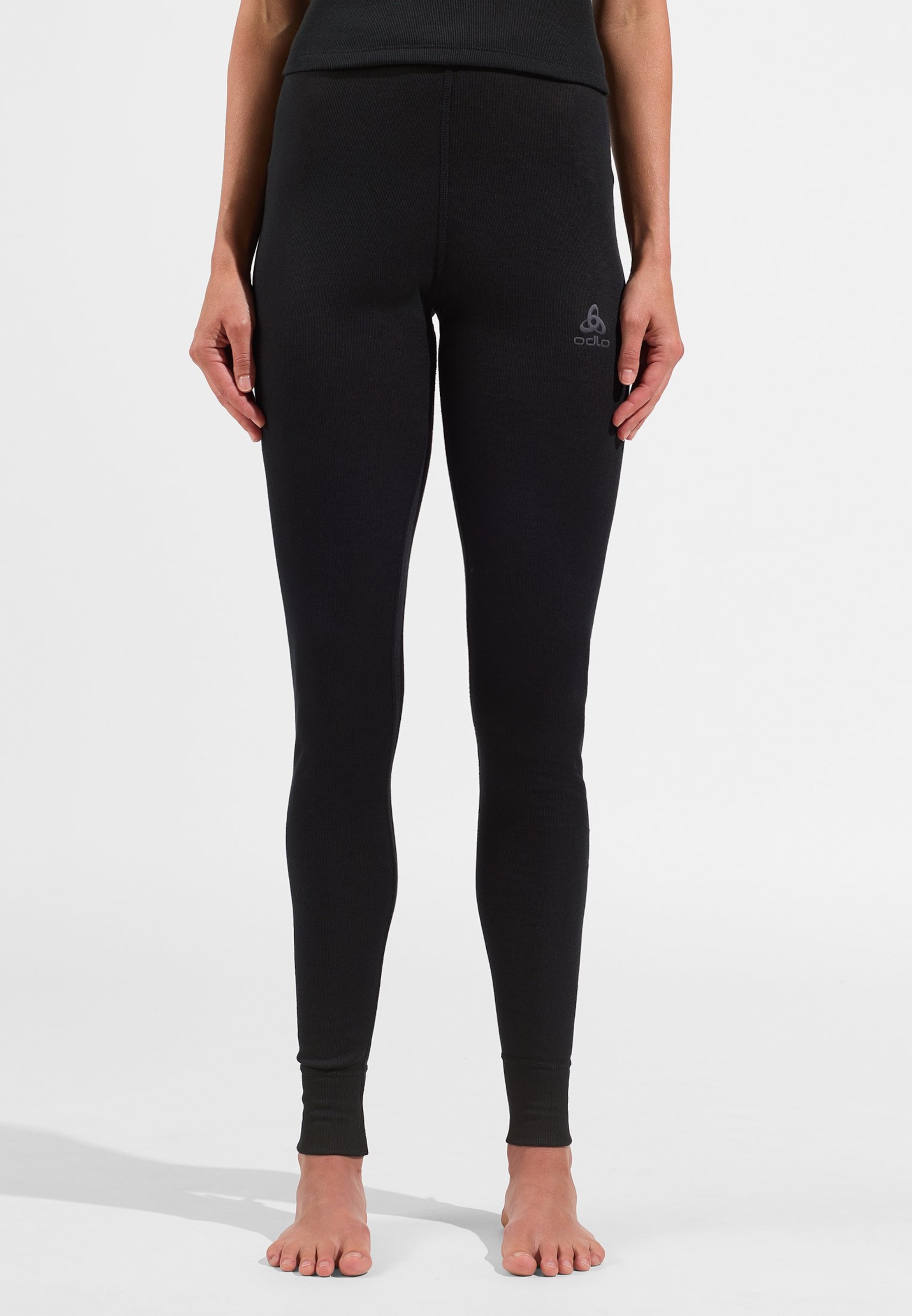 Odlo Active Warm Base Layer Tights für Damen, XS, schwarz