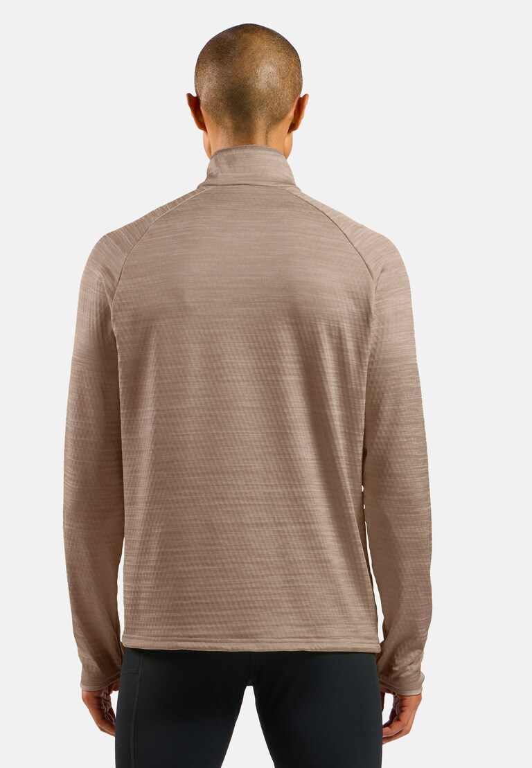 The men's Run Easy half-zip mid layer top