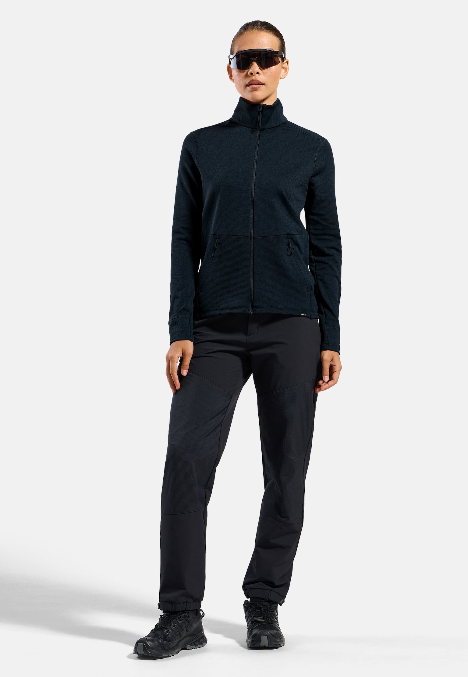 Haut zippé Grid Fleece