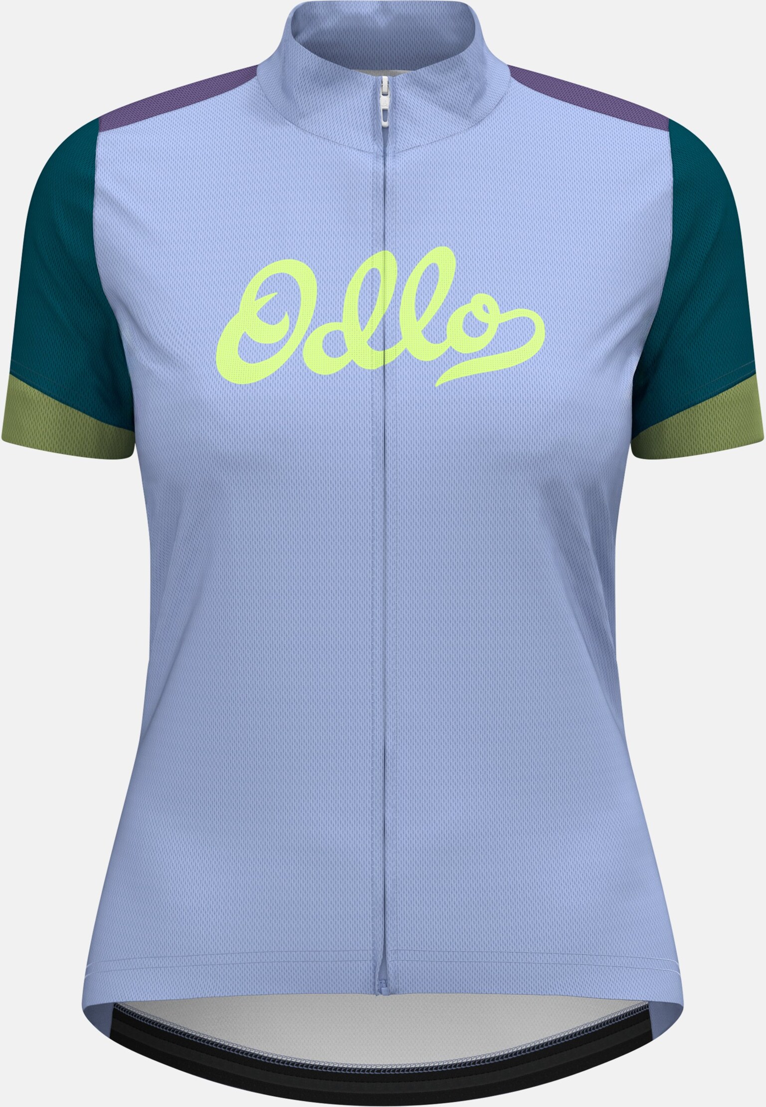 Essential Odlo Print Cycling T-Shirt Full-Zip