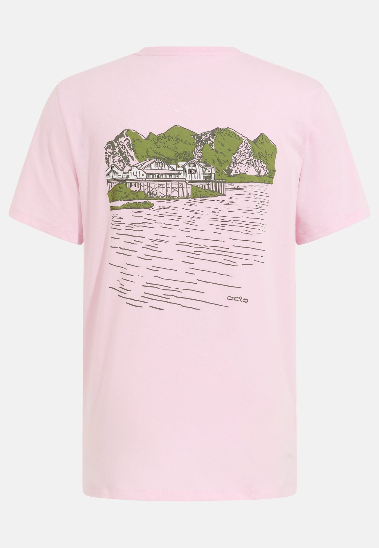 T-shirt THERE’S MORE OUT THERE in misto cotone