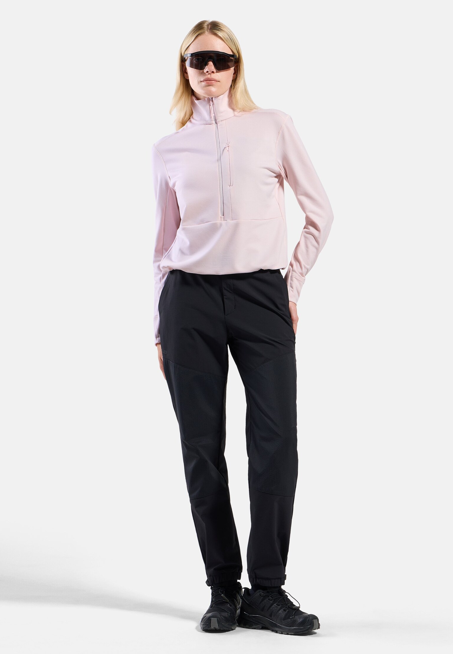 Grid Fleece Mid Layer Half-Zip
