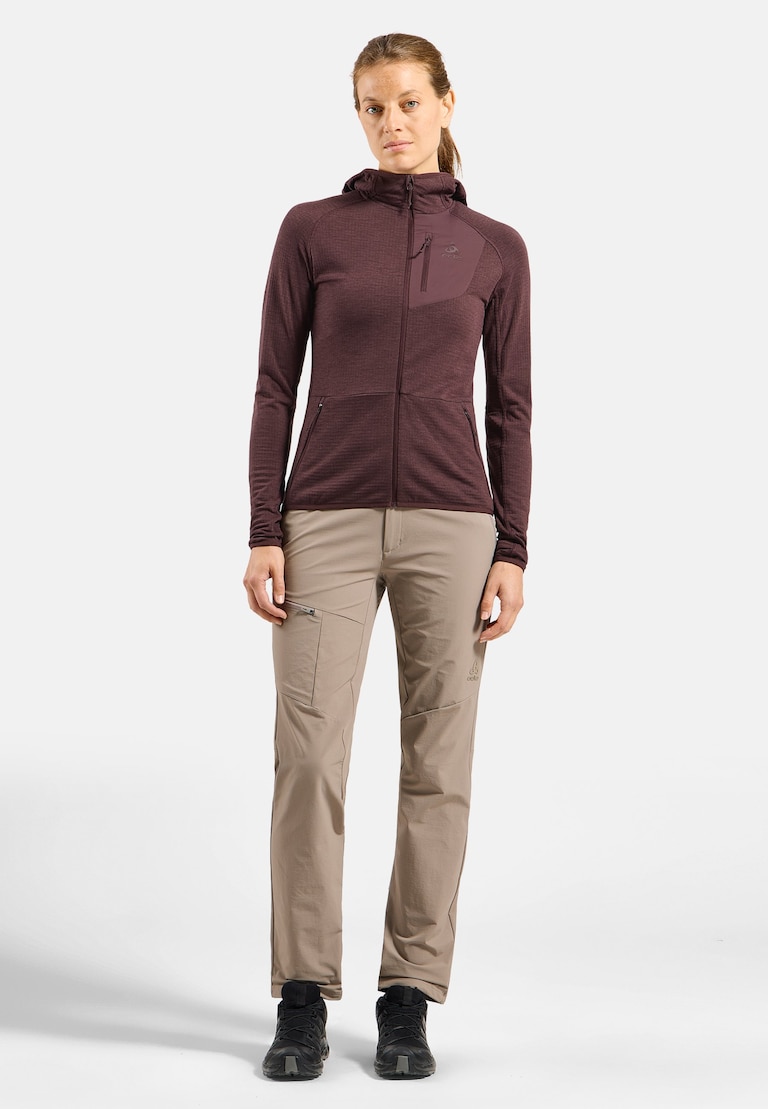 The Ascent mid layer hooded zip
