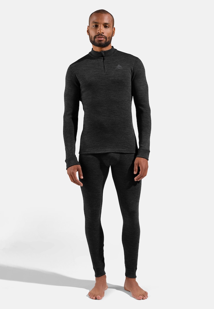 Merino 260 Base Layer Half-Zip in black | Odlo
