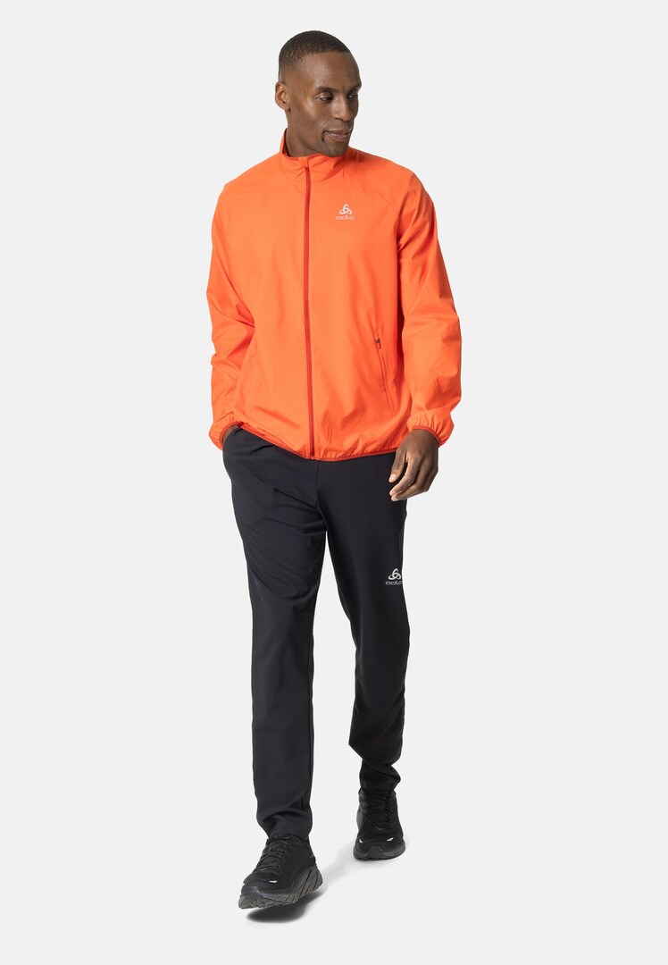 The Essentials Light running jacket in firelight | High