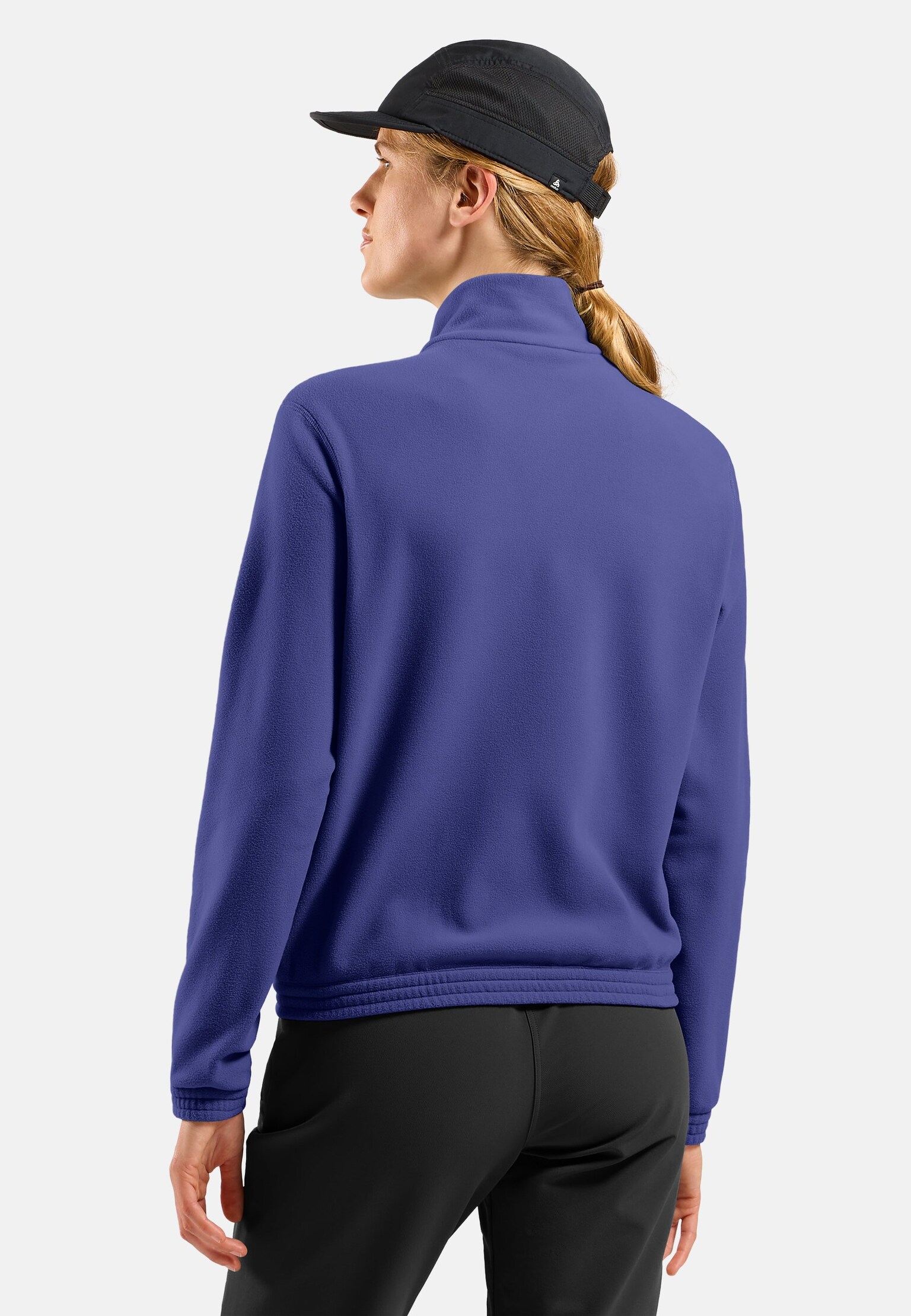 Essentials Multisport klassieke fleece mid layer met volledige rits