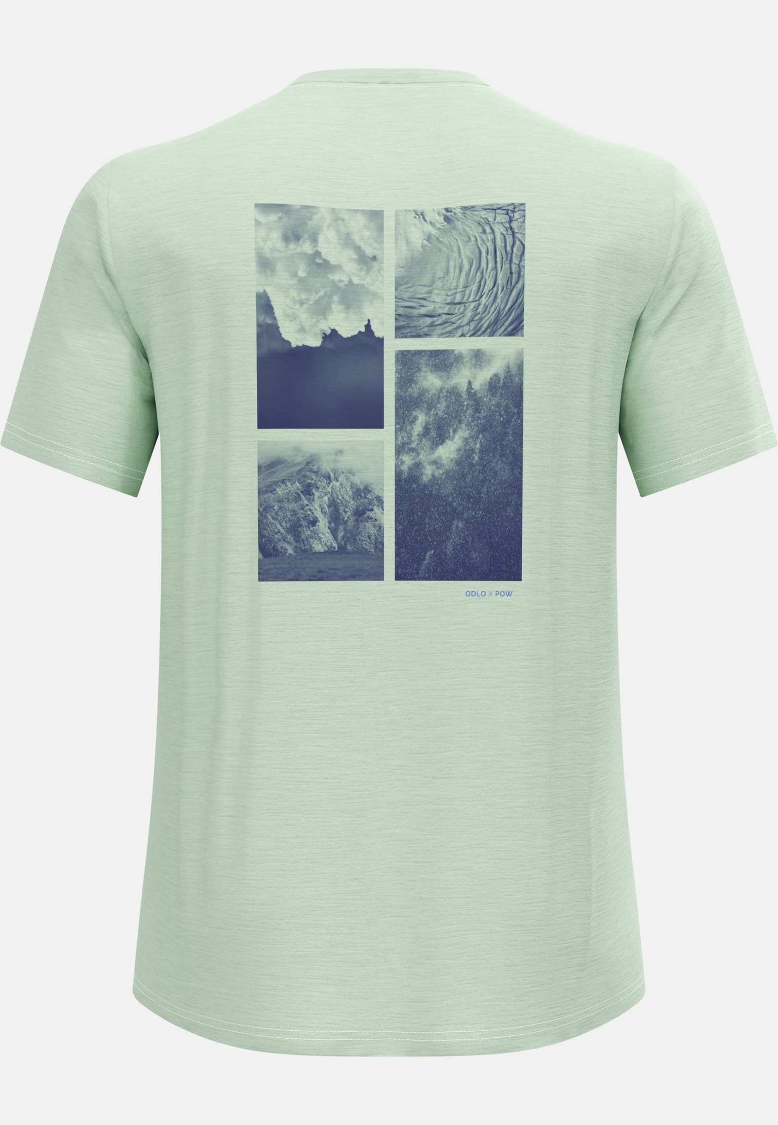 T-shirt Odlo X Pow Mérinos Tencel