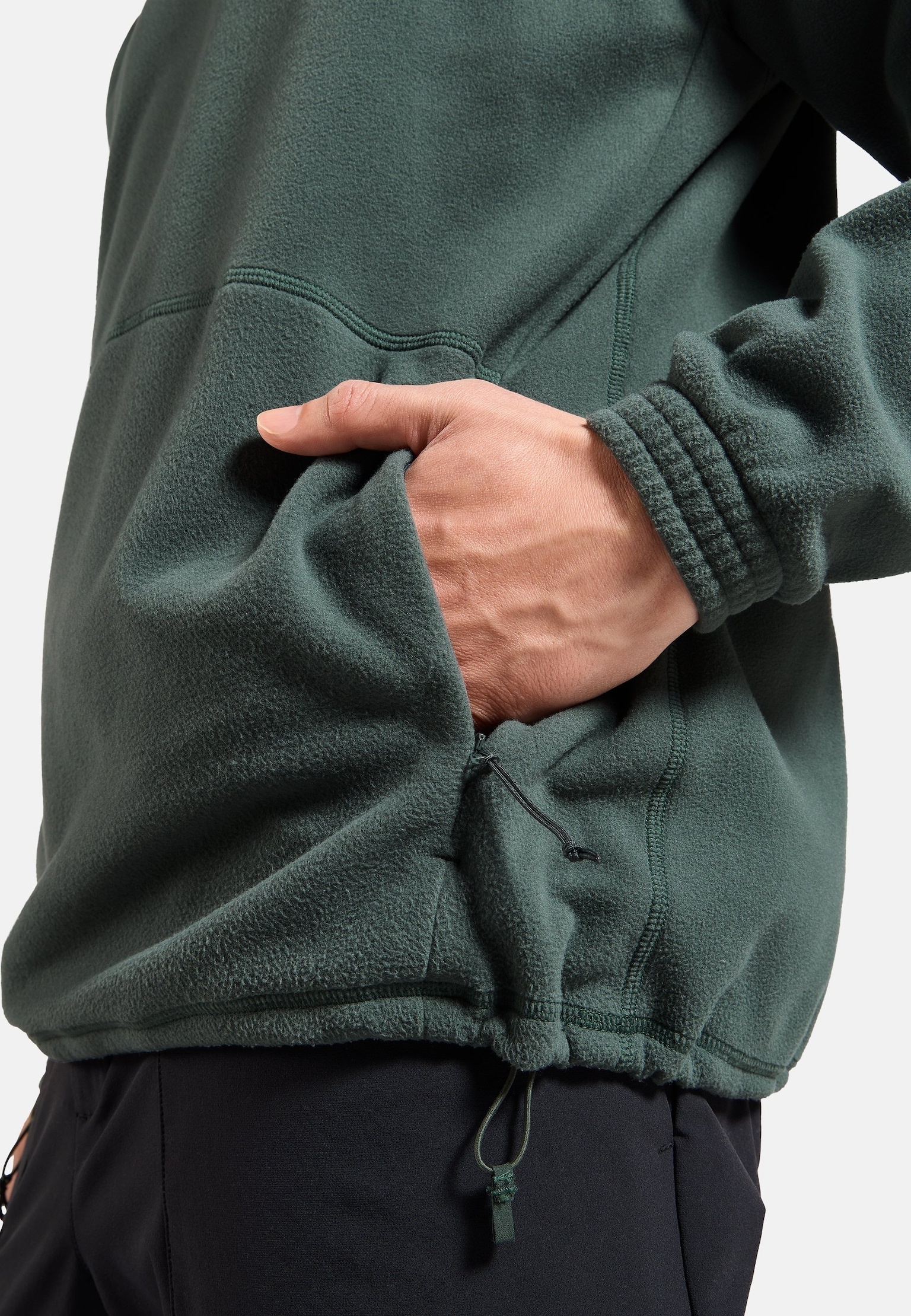 Klassischer Essentials Multisport Mid Layer aus Fleece mit Rundhalsausschnitt