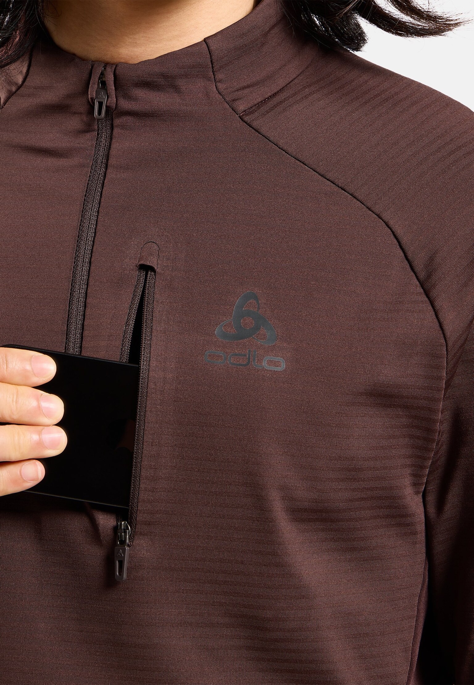 The Descent Ceramiwarm half zip mid layer